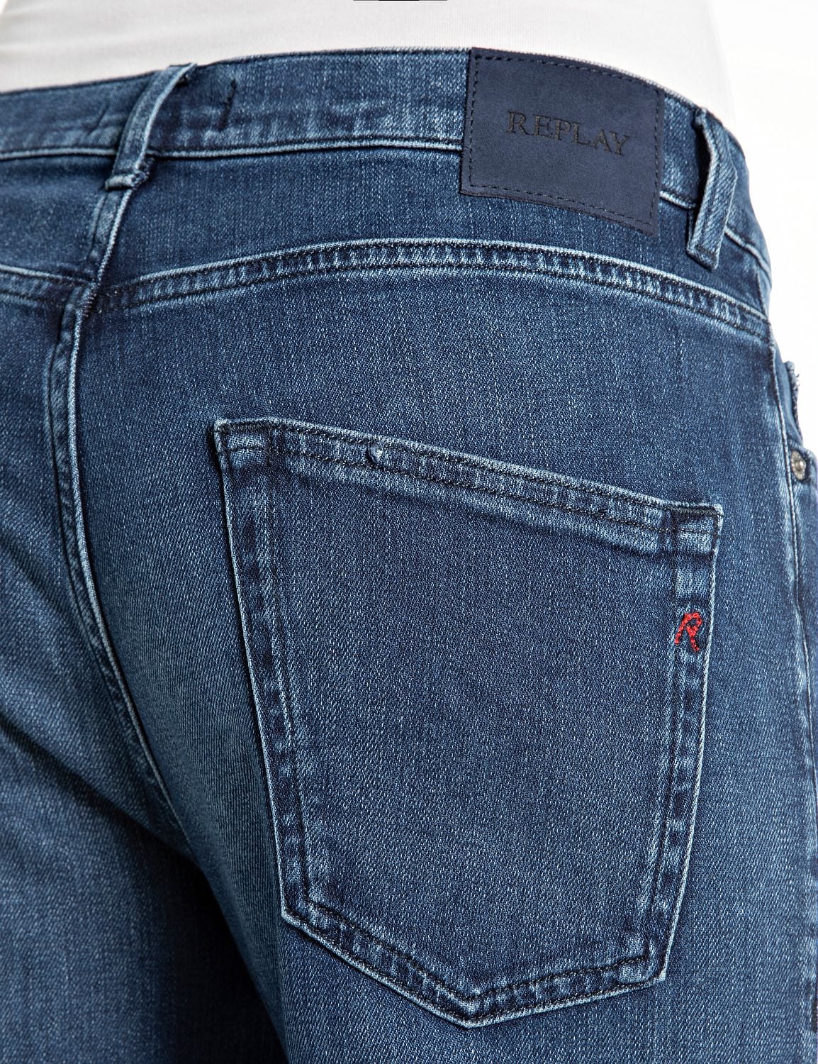 Replay Straight-Jeans »MELJA«, mit weitem Bein