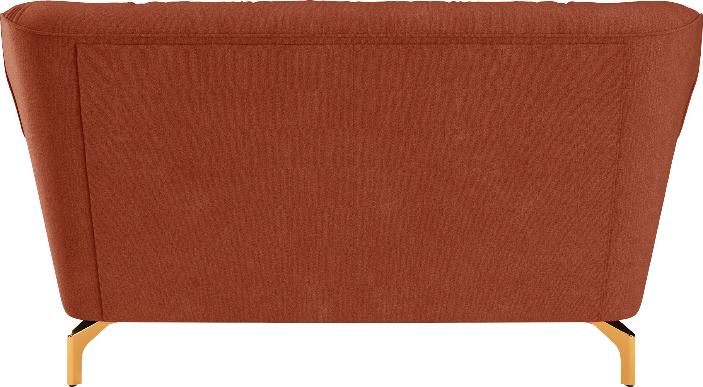 sit&more 2-places »Orient 3« inkl. 2 Zierkissen mit Strass-Stein, goldfarbene Metallfüsse