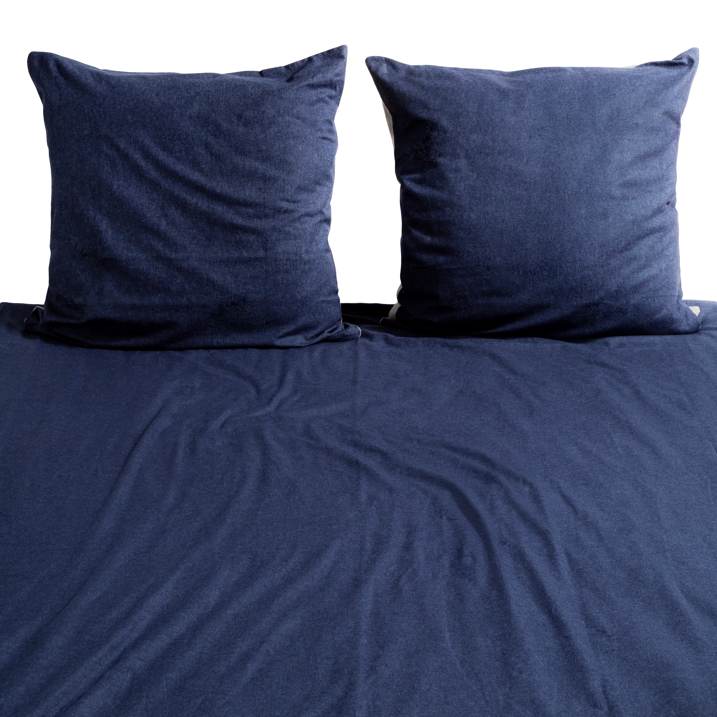 Wolkenfeld Kissenbezug »Flanell Baumwolle Kopfkissenbezug - Premium Kissenbezug« Grösse 80x80, 40x80 und 70x90 cm; versteckter Reissverschluss