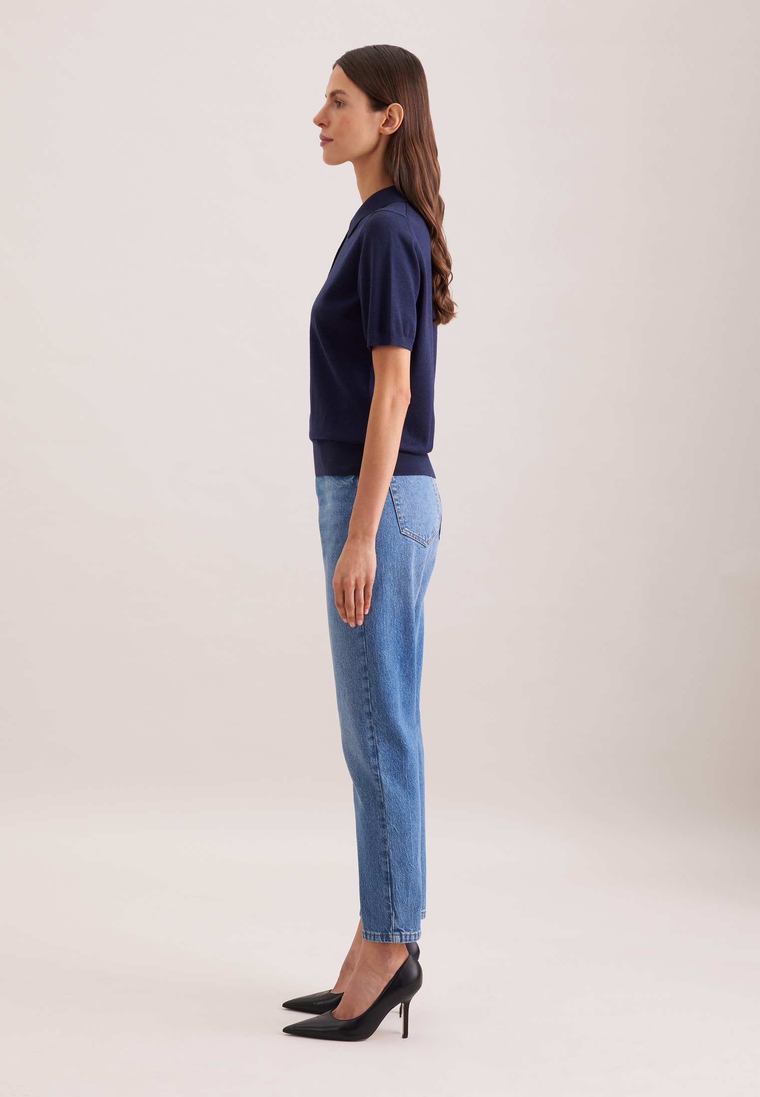 seidensticker Strickpullover Polo