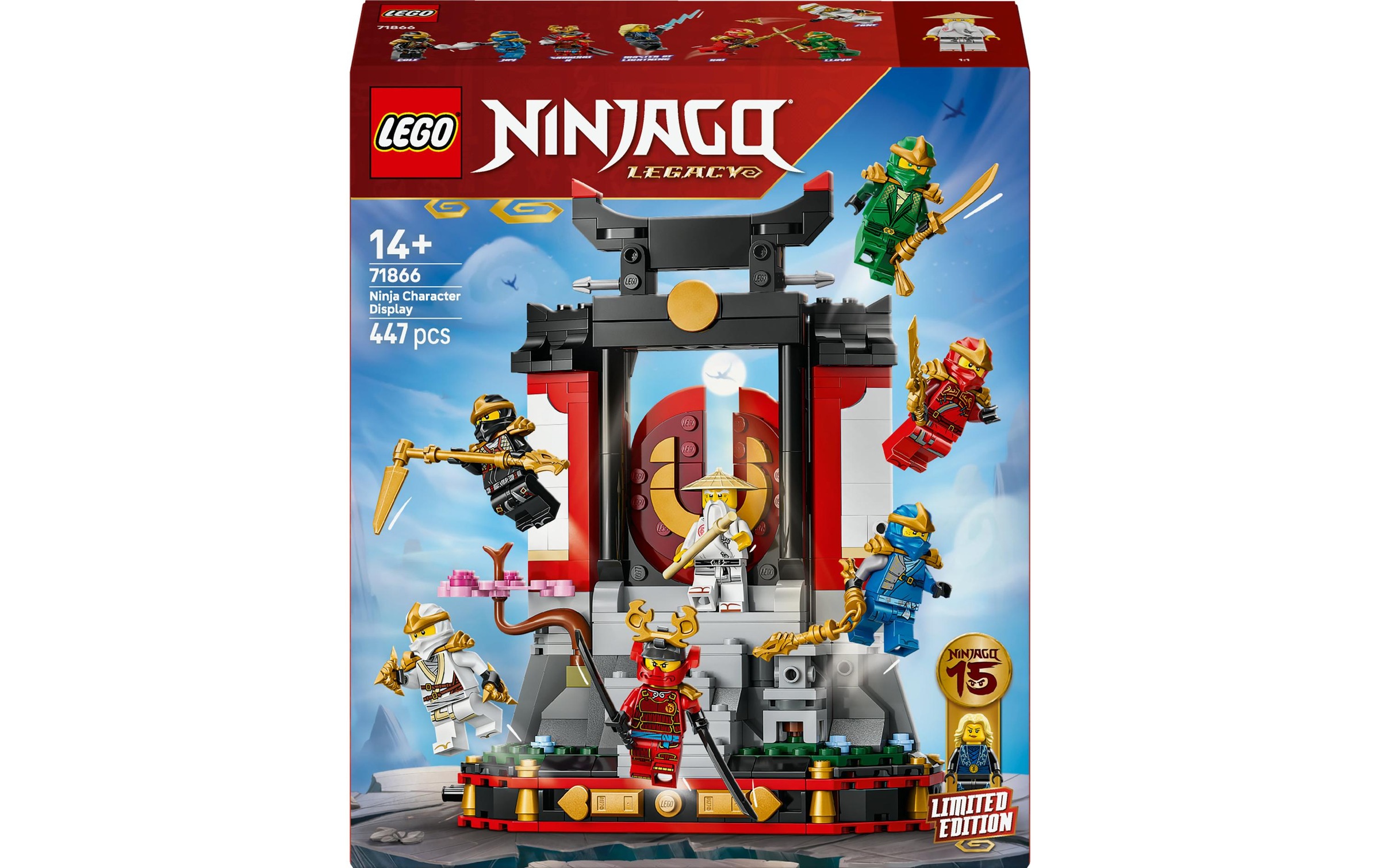 Image of Konstruktionsspielsteine "Ninjago 15-jähriges Jubiläum: Ninja-Charaktere 71866" Kategorie: Fantasy-Welt