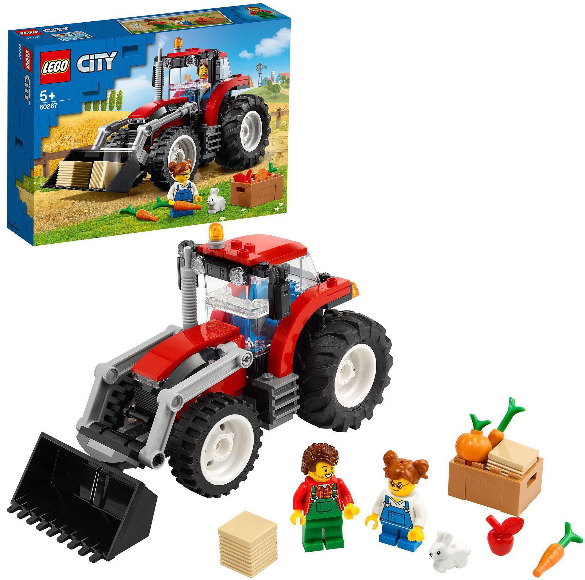 Image of LEGO® Konstruktionsspielsteine »Traktor (60287), LEGO® City«, (148 St.), Made in Europe bei Ackermann Versand Schweiz