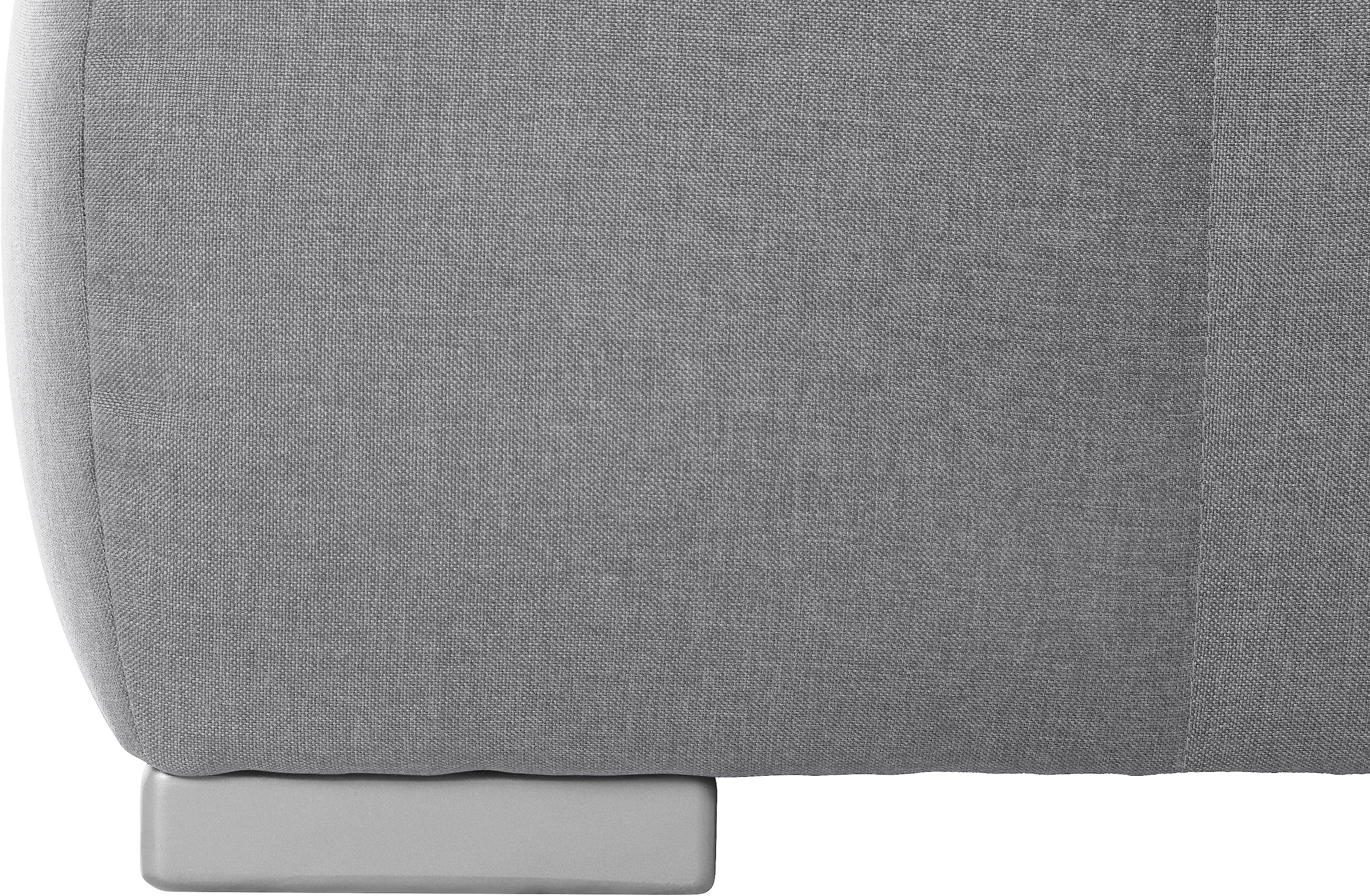 Home affaire Lit boxspring »Chelles« incl. topper, en XXL longueur 220 cm, boîte inférieure avec légère courbure