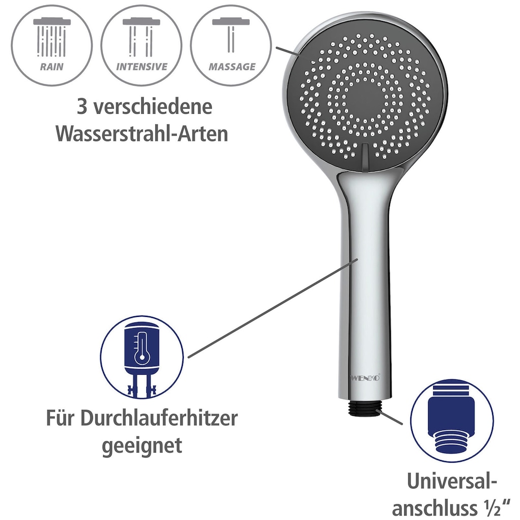 WENKO Handbrause »Watersaving System«