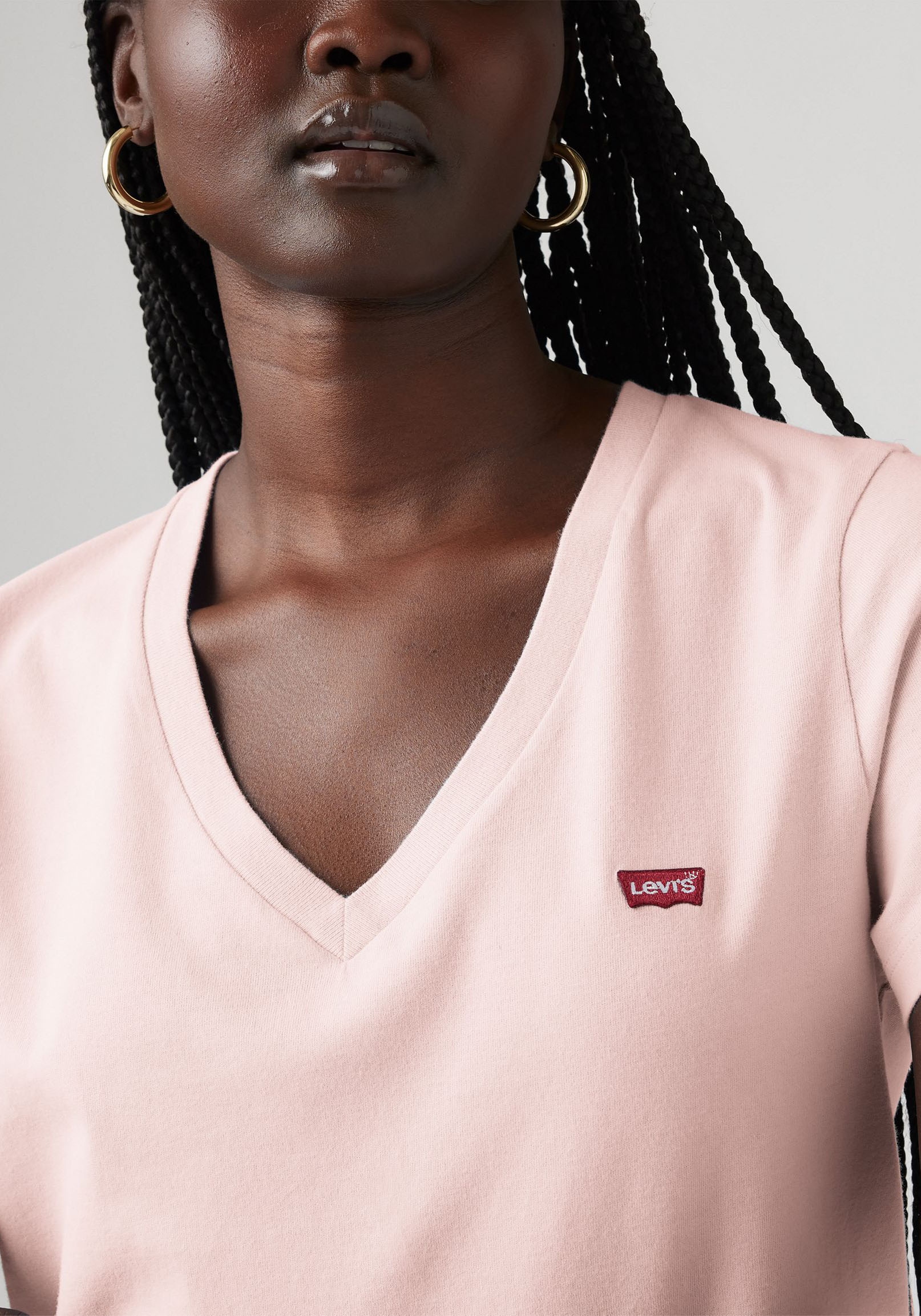 Levi's® »Perfect Tee« avec petit logo Batwing