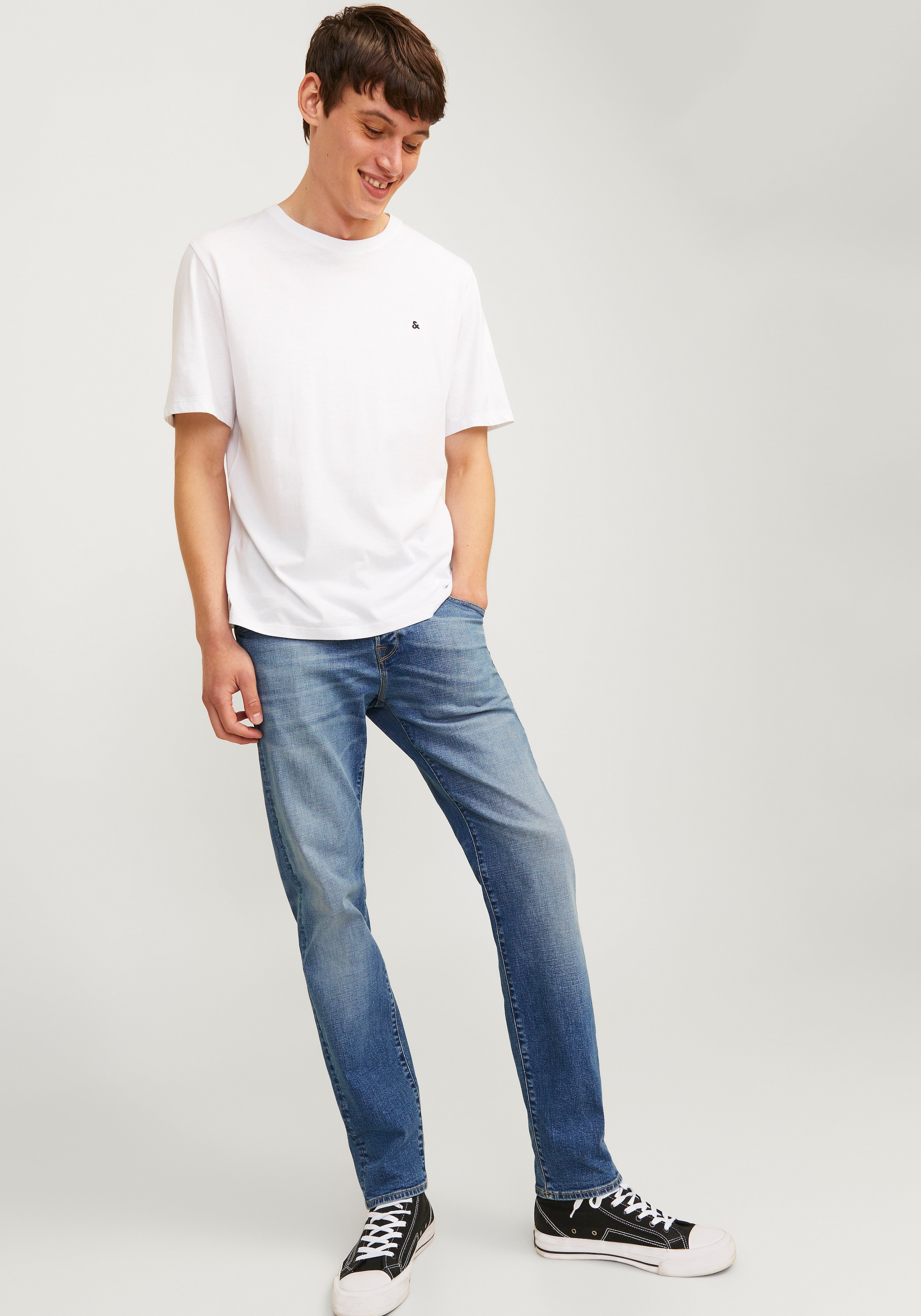 Jack & Jones Tapered-fit-Jeans »JJIMIKE JJFOX CB 055«