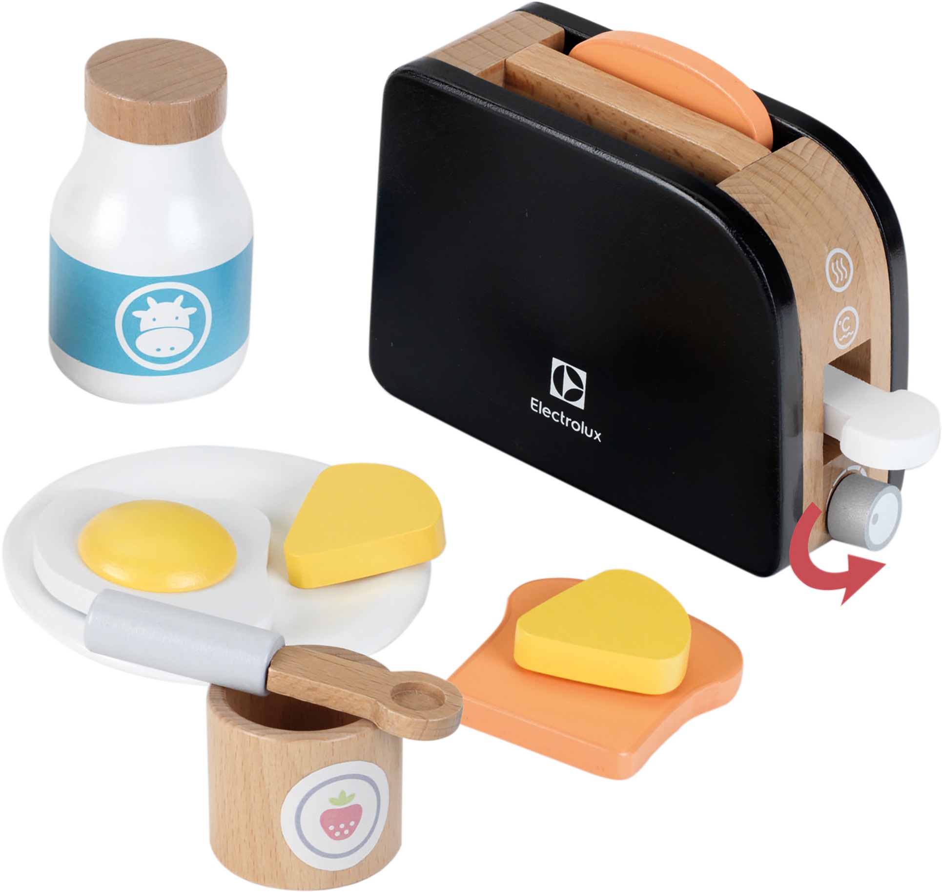Image of Klein Kinder-Toaster »Electrolux, Holz«, mit Toastscheiben aus Holz bei Ackermann Versand Schweiz