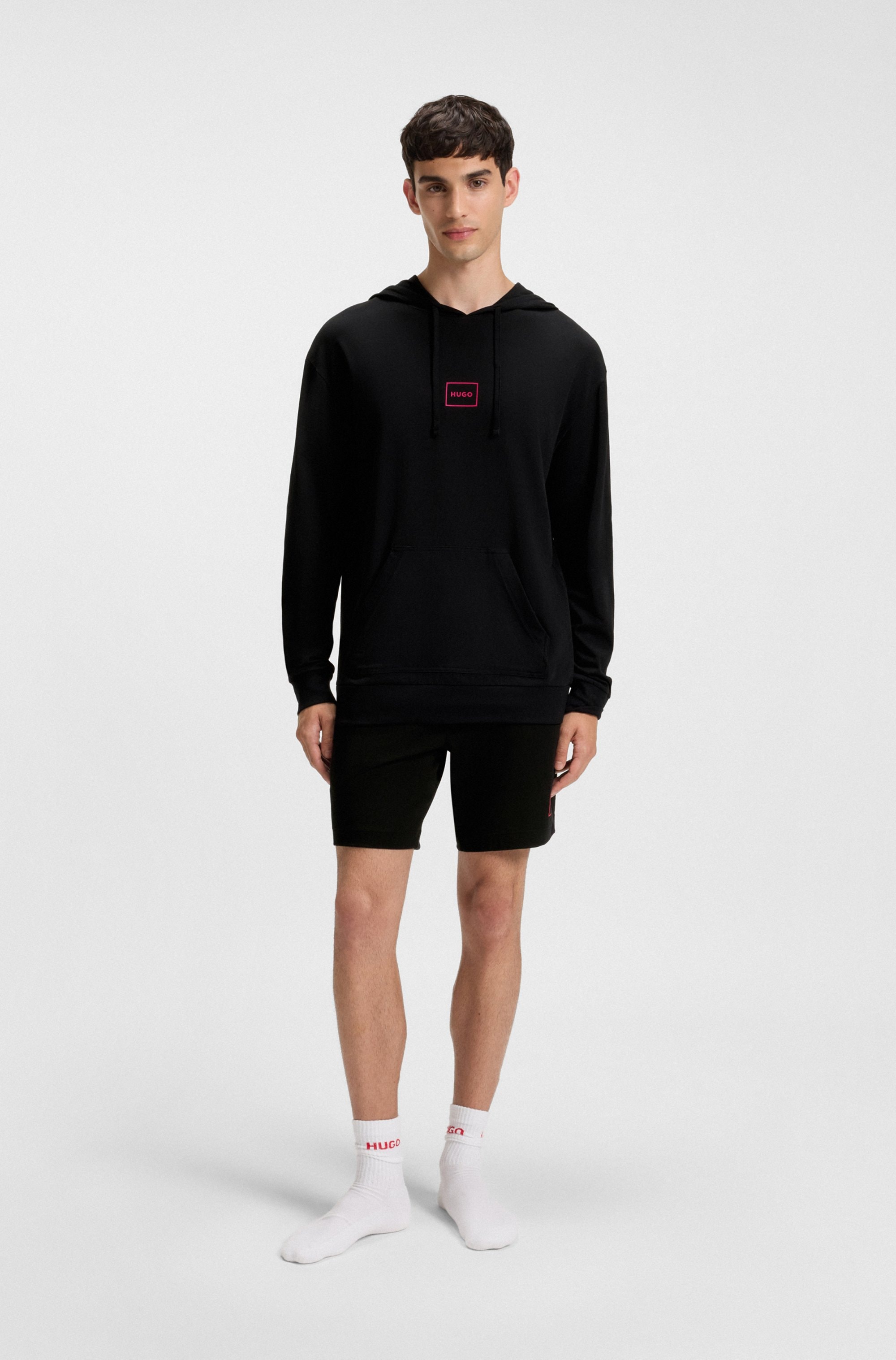 HUGO Underwear Kapuzensweatshirt , mit Markenlabel
