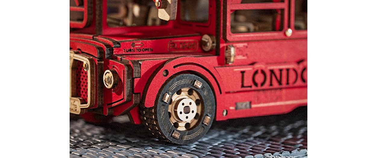   Kit de modèles réduits »RoboTime London Tour Bus 255-teilig«