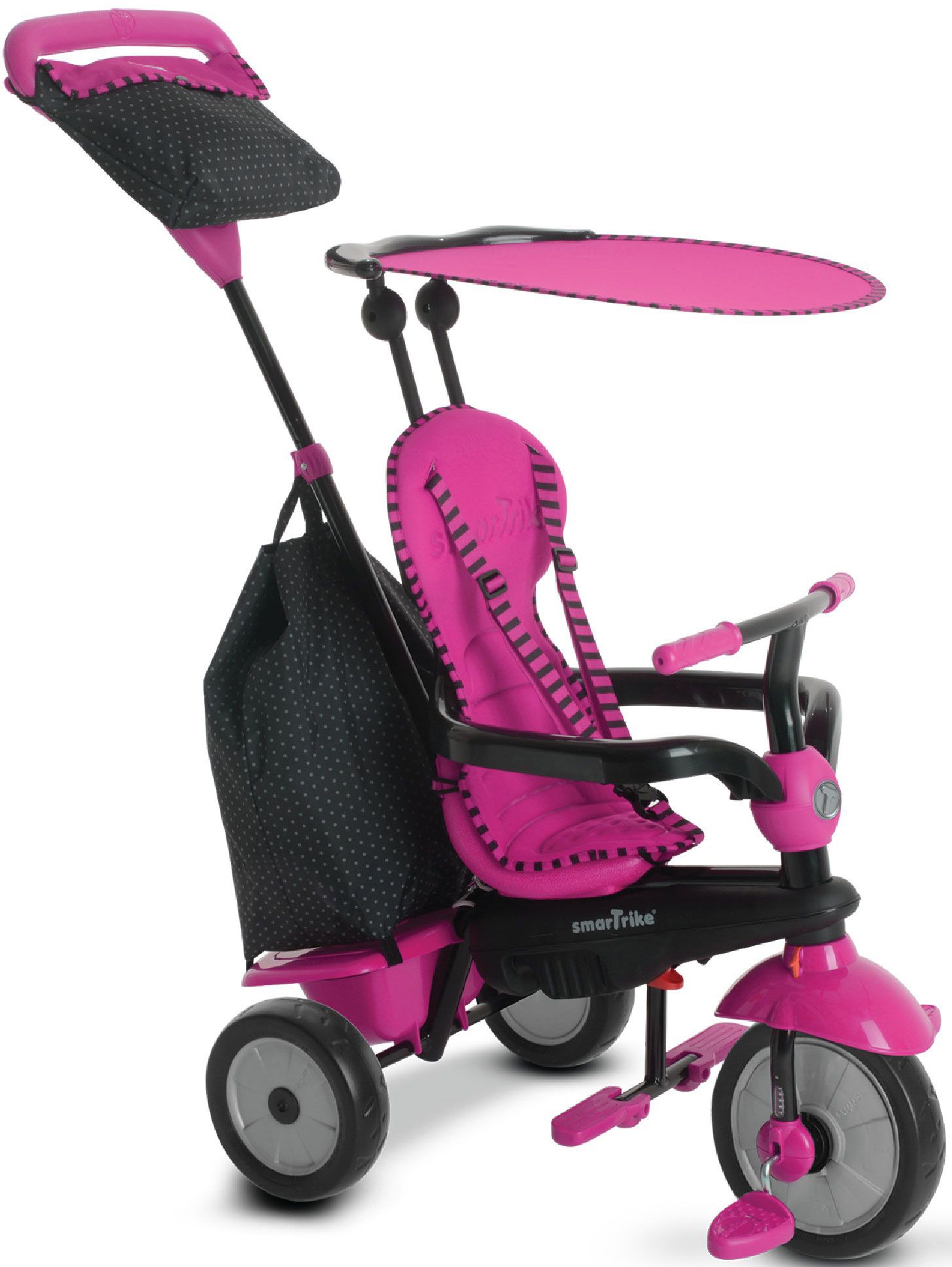 Image of smarTrike® Dreirad »Glow, Pink«, mit Sonnenschutzdach bei Ackermann Versand Schweiz