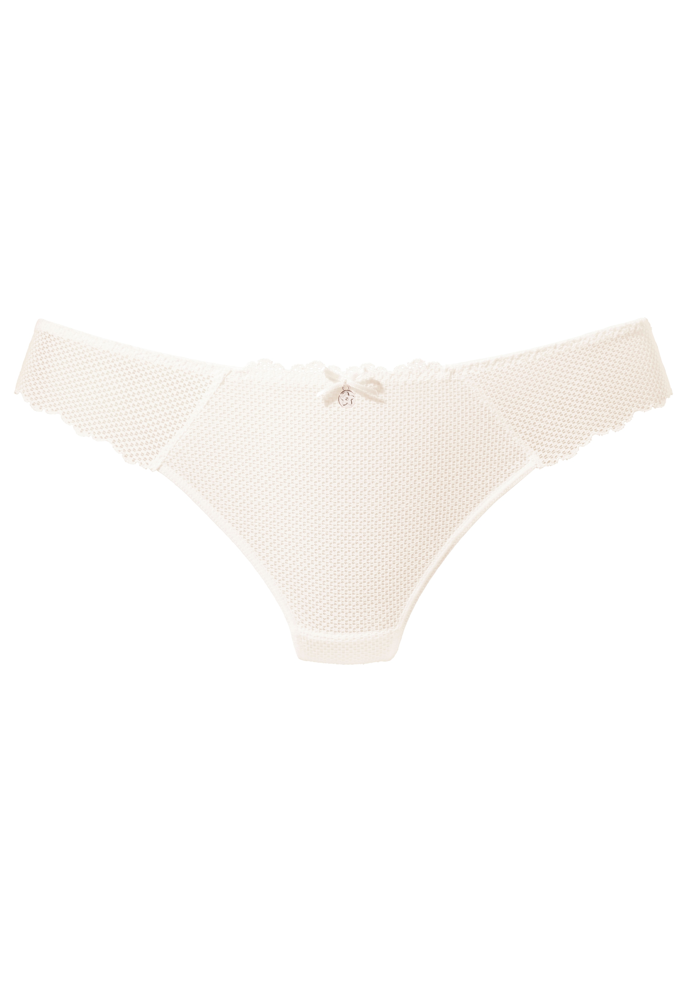 Vivance String en dentelle résille à l’aspect transparent
