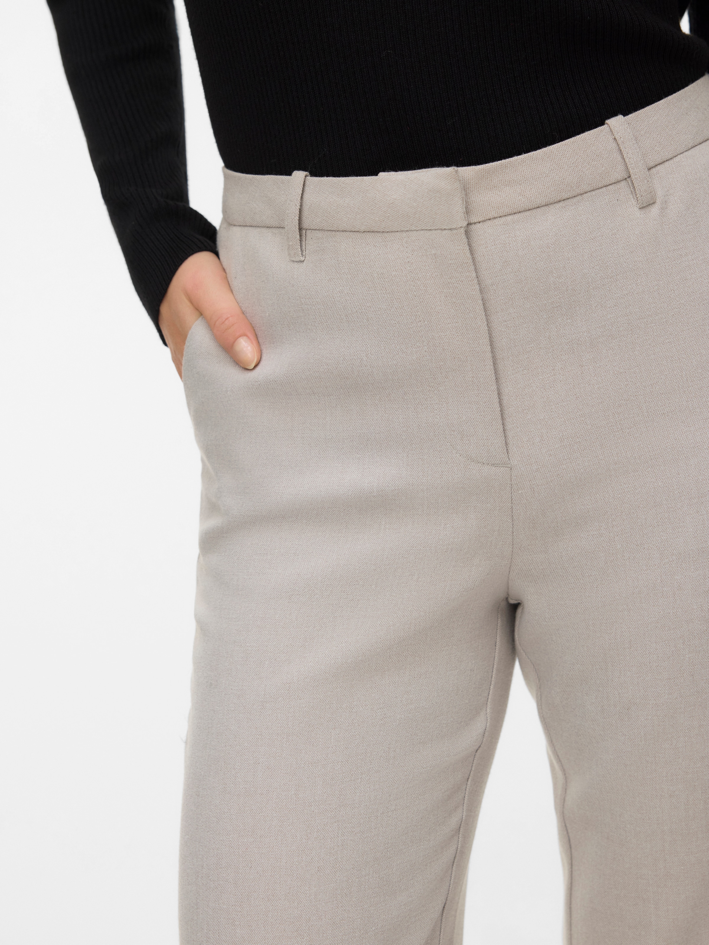 Vero Moda Pantalon de costume »VMZAMIRA BESTIE MW STRAIGHT PANT NOOS«