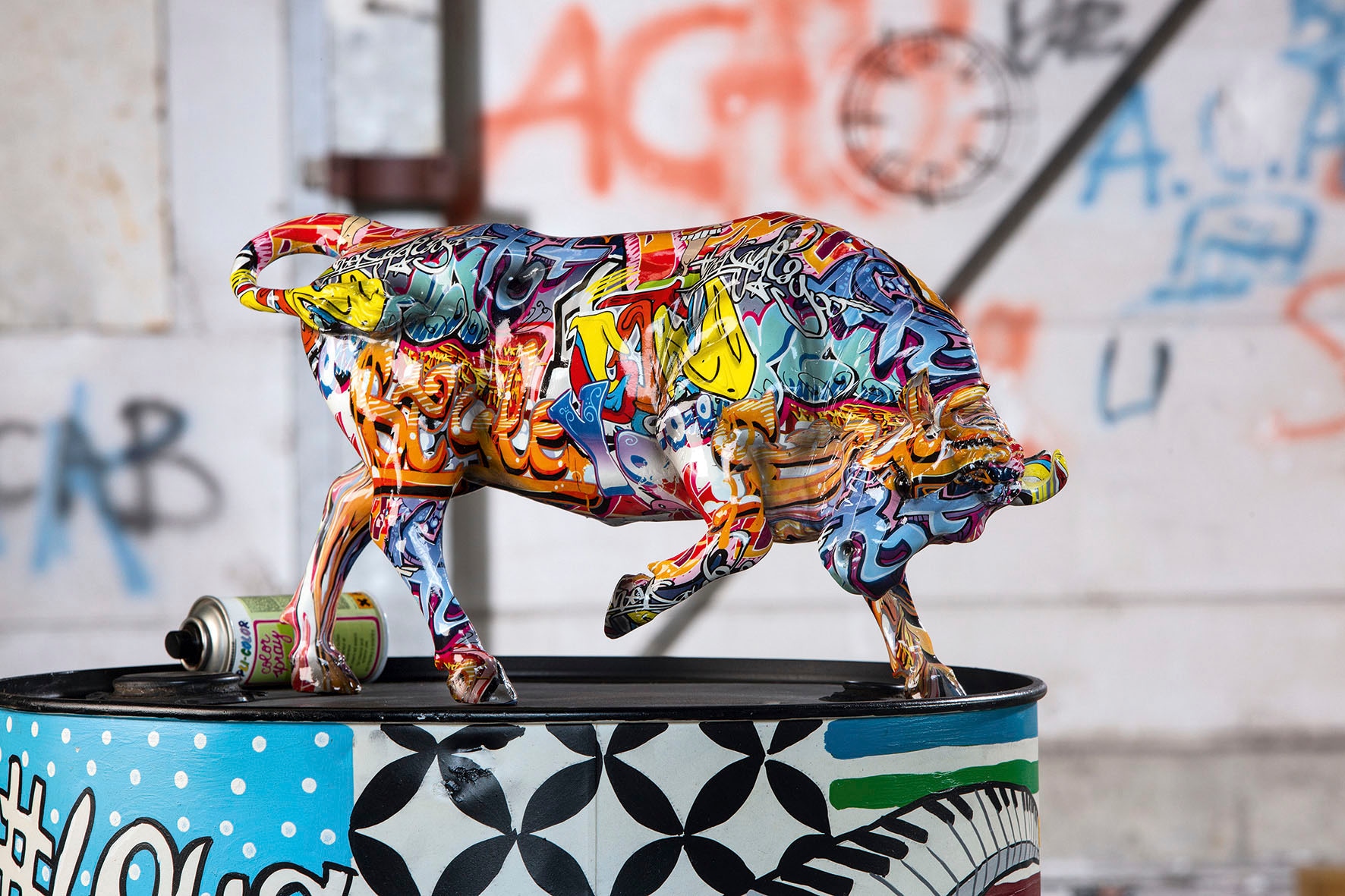 Casablanca by Gilde Tierfigur »Stier Street Art«