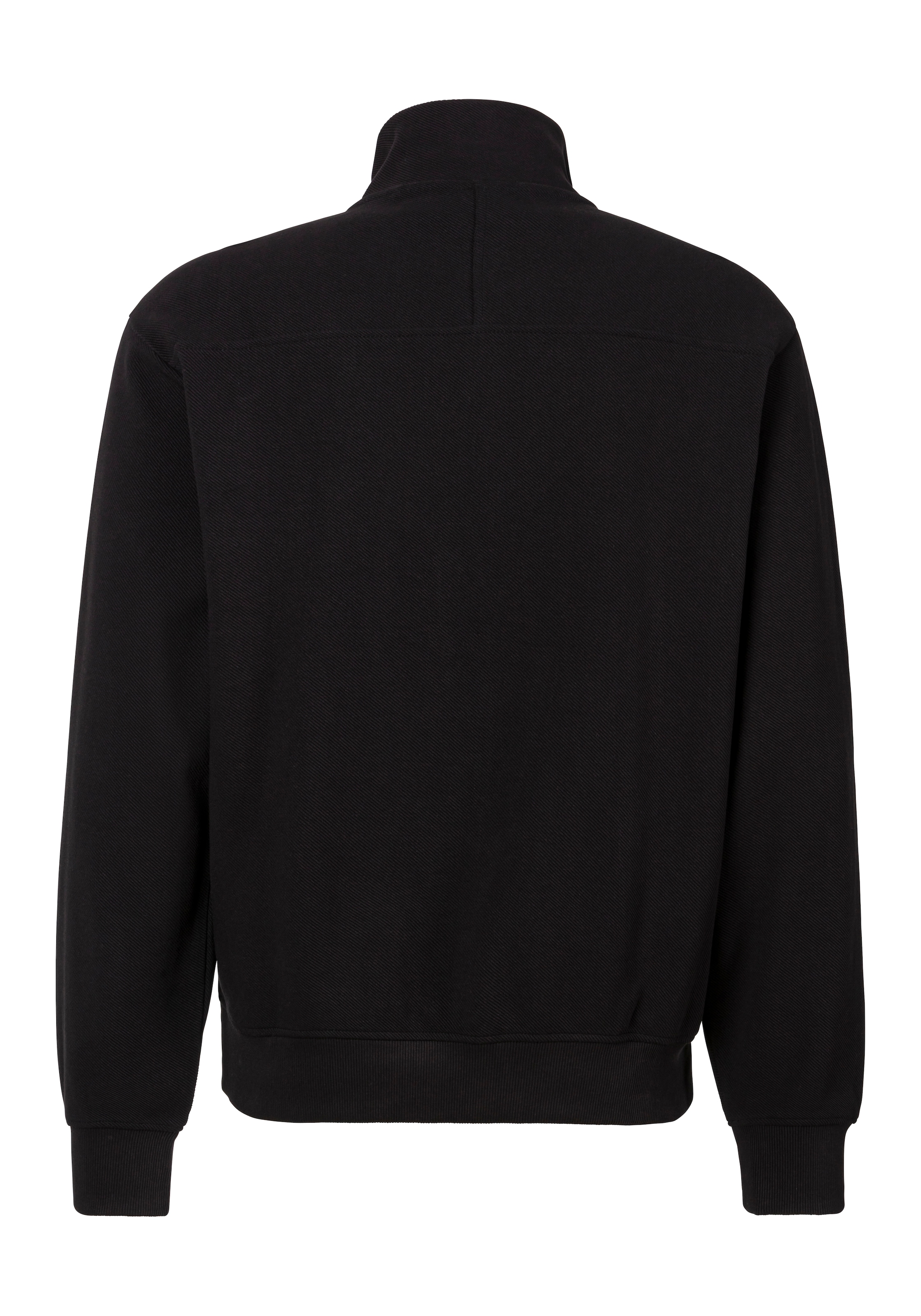 BOSS ORANGE Sweatshirt »Sweatshirt Ze_Nylonhem 1«, mit Reissverschluss