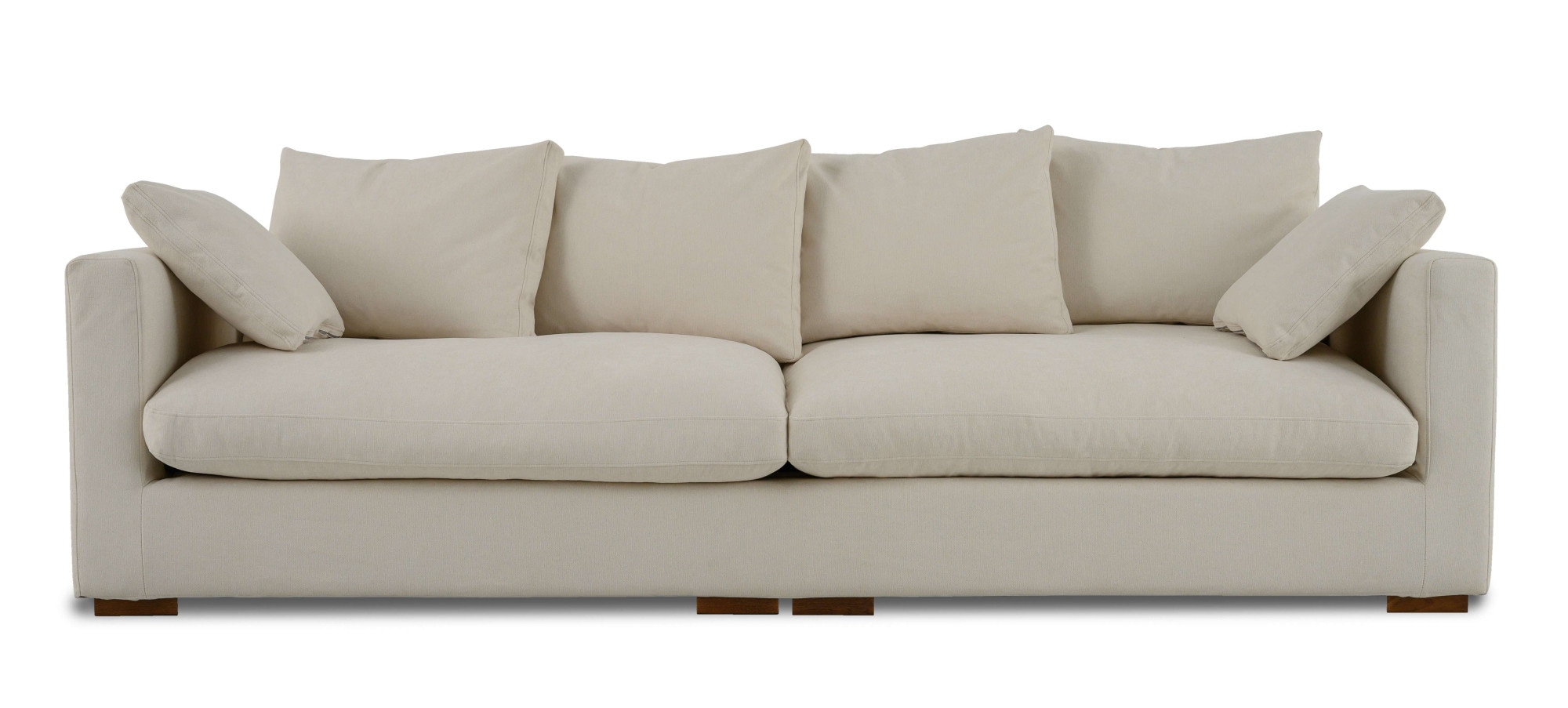 Home affaire Big-Sofa »Comfy« extra weich und kuschelig, Füllung mit Federn und Daunen