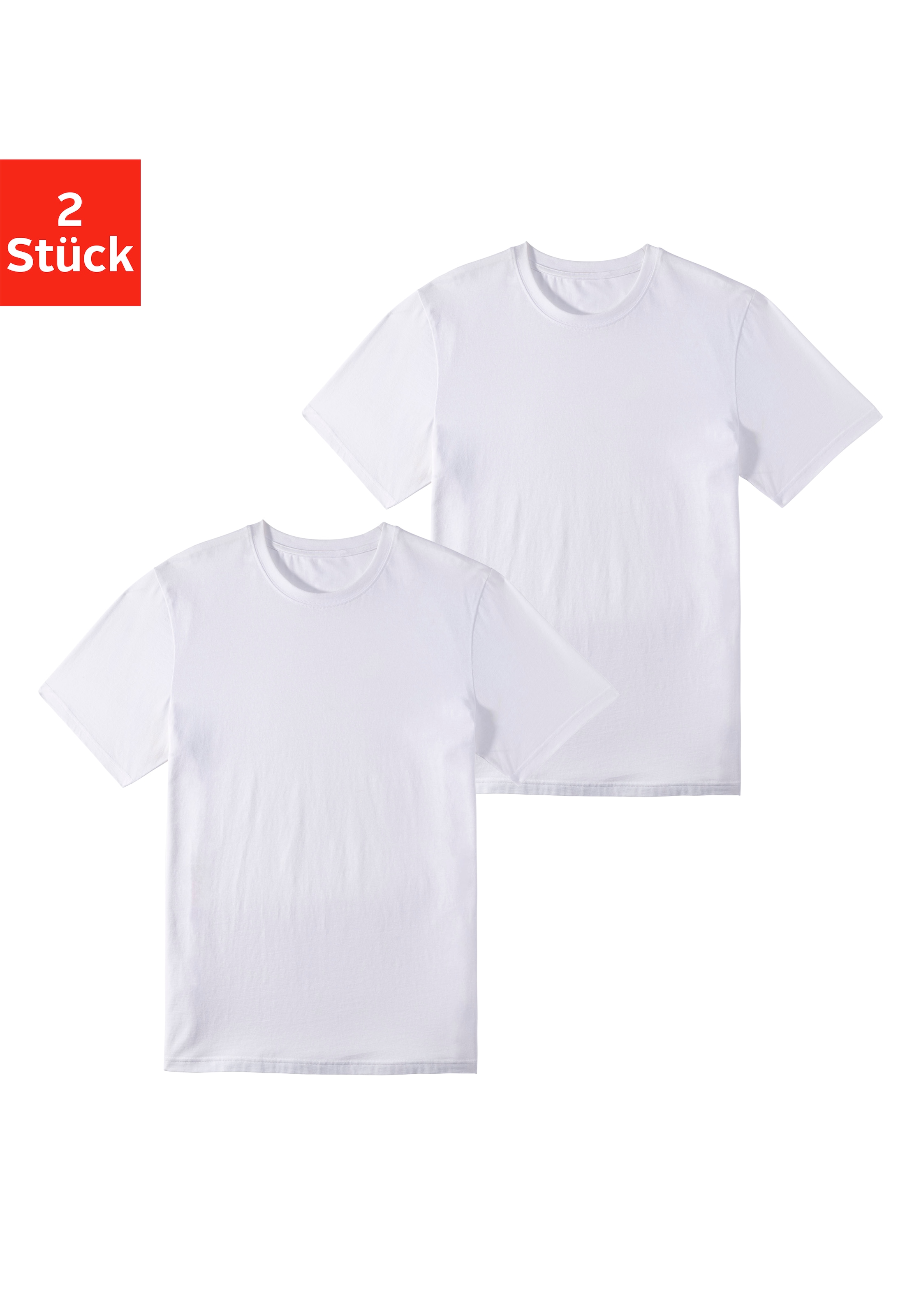 Image of John Devin T-Shirt 2er-Pack, 2 Stk. aus angenehmer Baumwollqualität