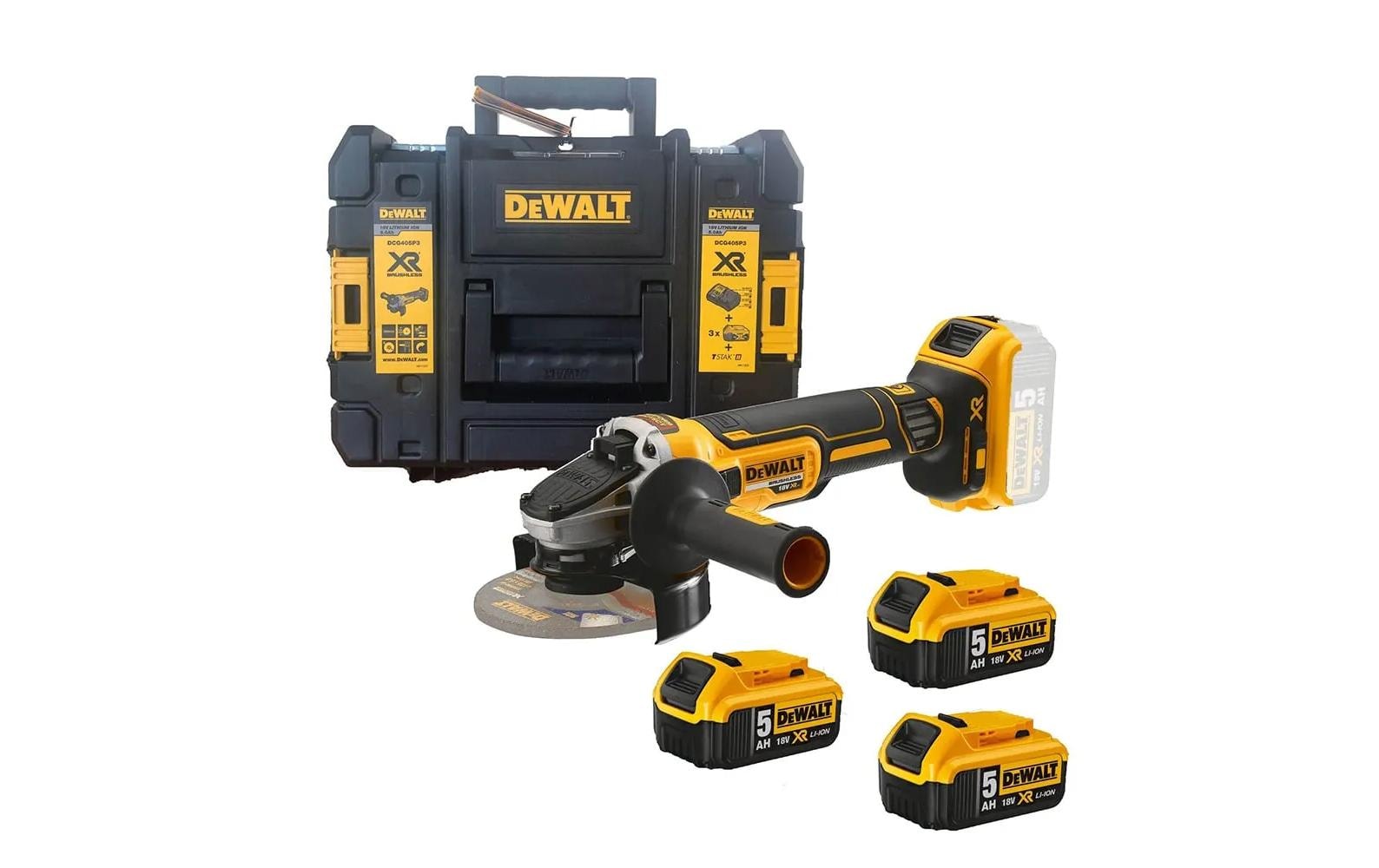 Image of DeWalt Akku-Winkelschleifer "18 V DC" Ohne Akku/Ladegerät/im Koffer