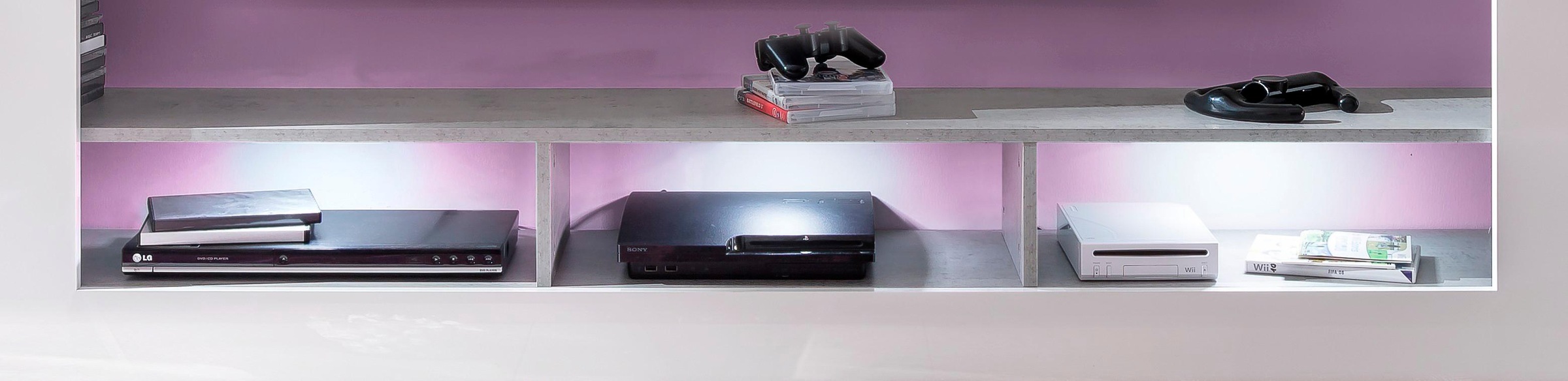 Image of trendteam LED Unterbauleuchte, LED-Board, 3 St., Kaltweiss bei Ackermann Versand Schweiz