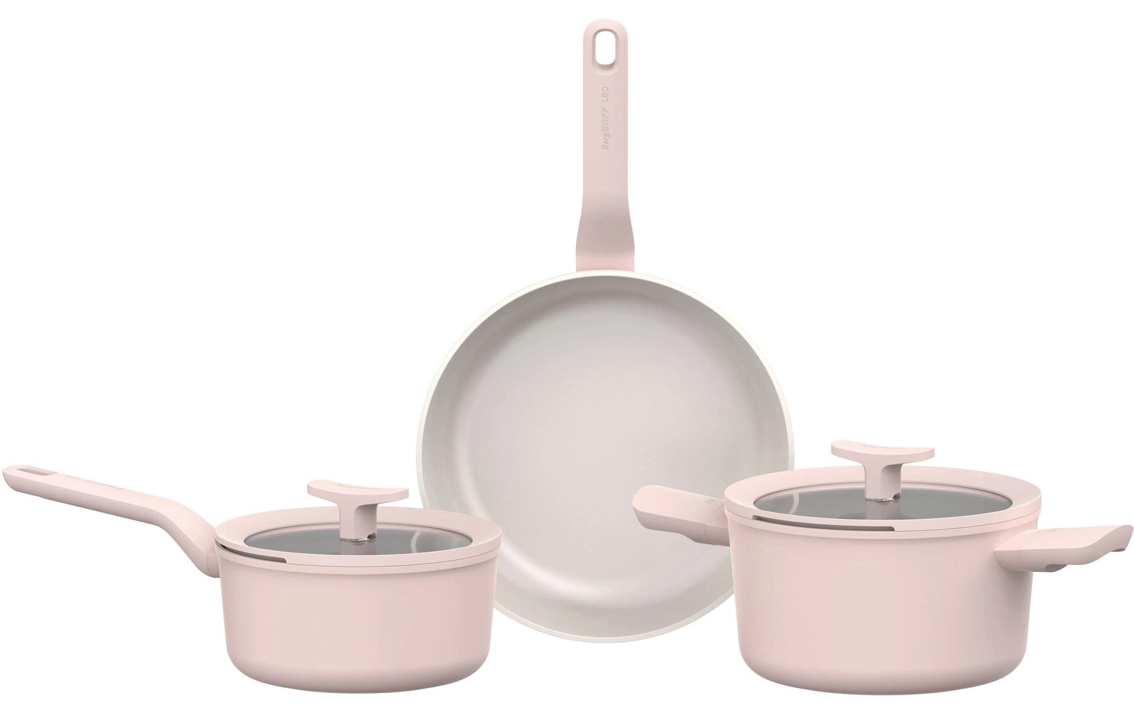 BergHOFF Topf-Set »Leo Balance Rose 5-tlg. 0 cm« Set, 