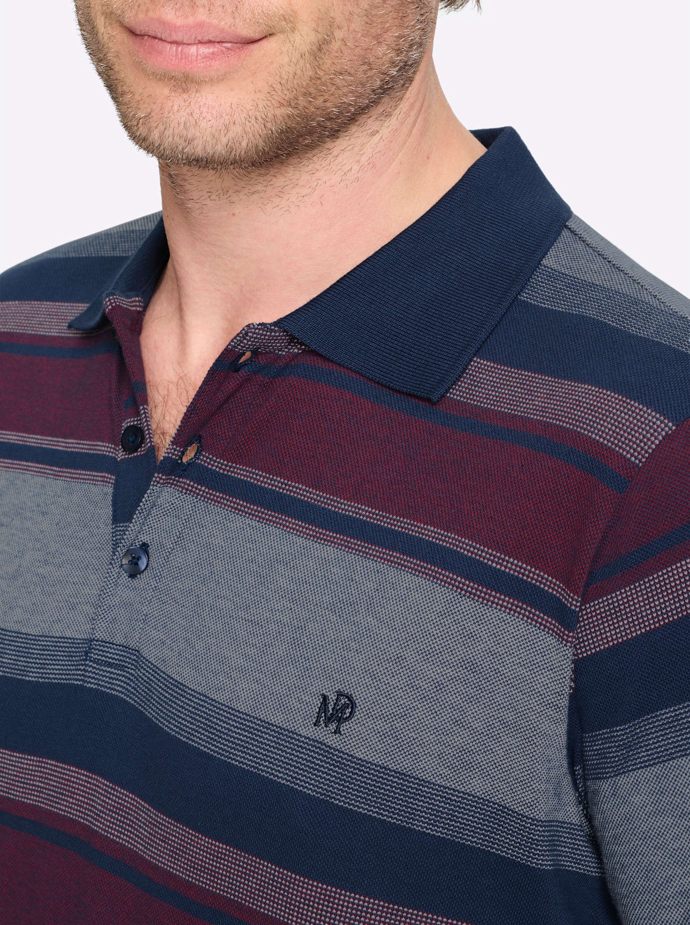 Marco Donati Polo »Langarm-Shirt« 1