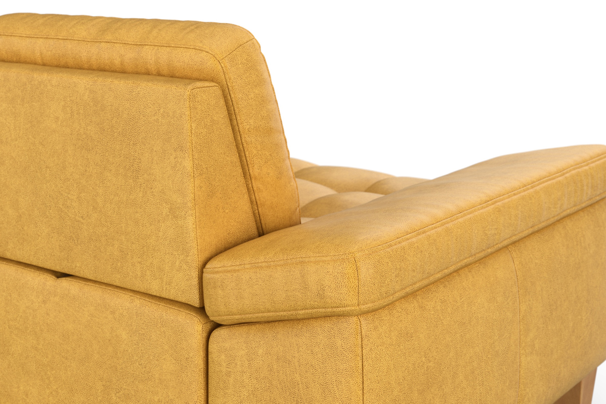 sit&more Ecksofa »Westham L-Form«, mit Recamiere, mit oder ohne Bettfunktion, Bettkasten, Füsse Eiche