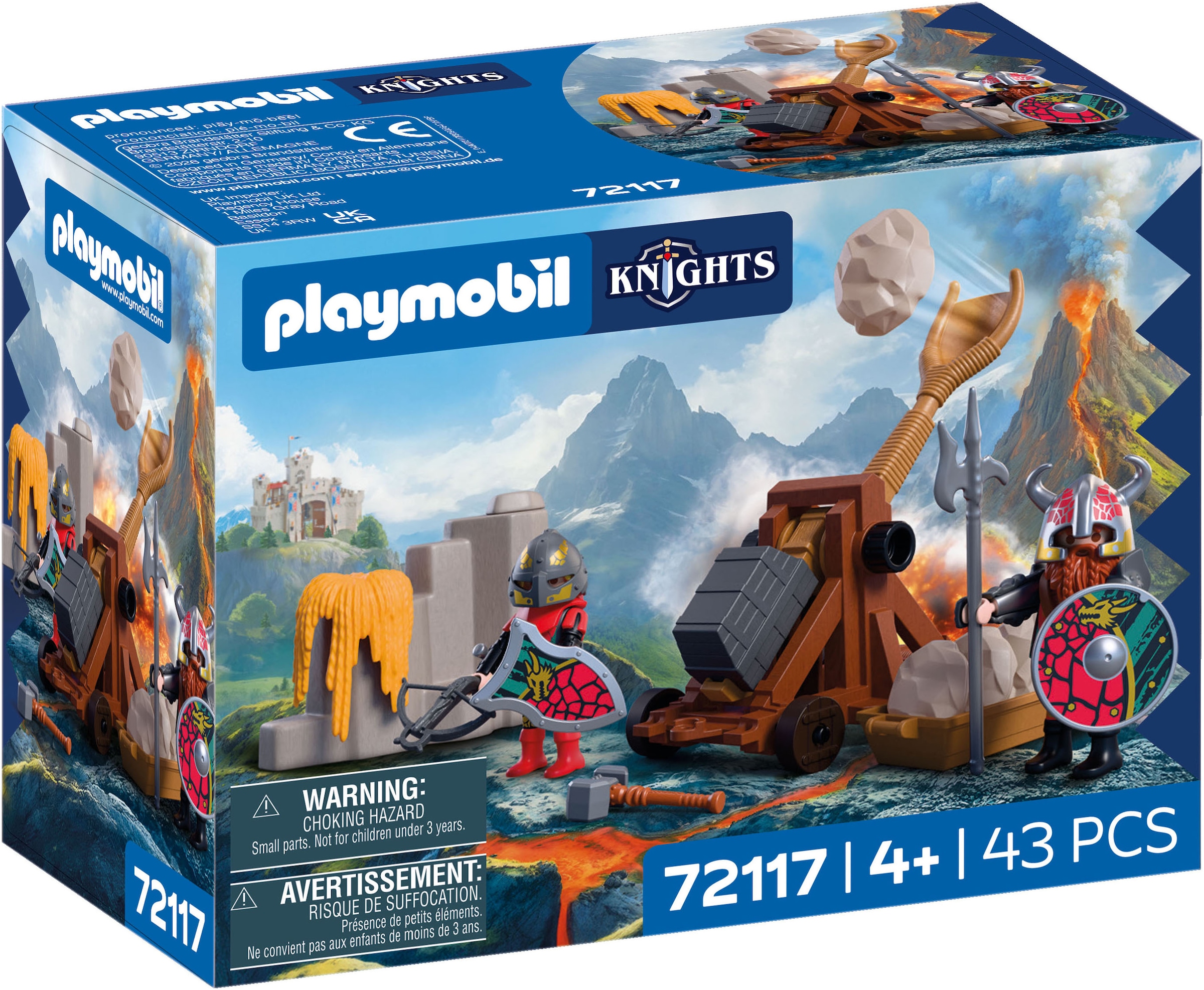 Playmobil® Jeu de construction »Steinkatapult Drachenritter (72117), Knights«