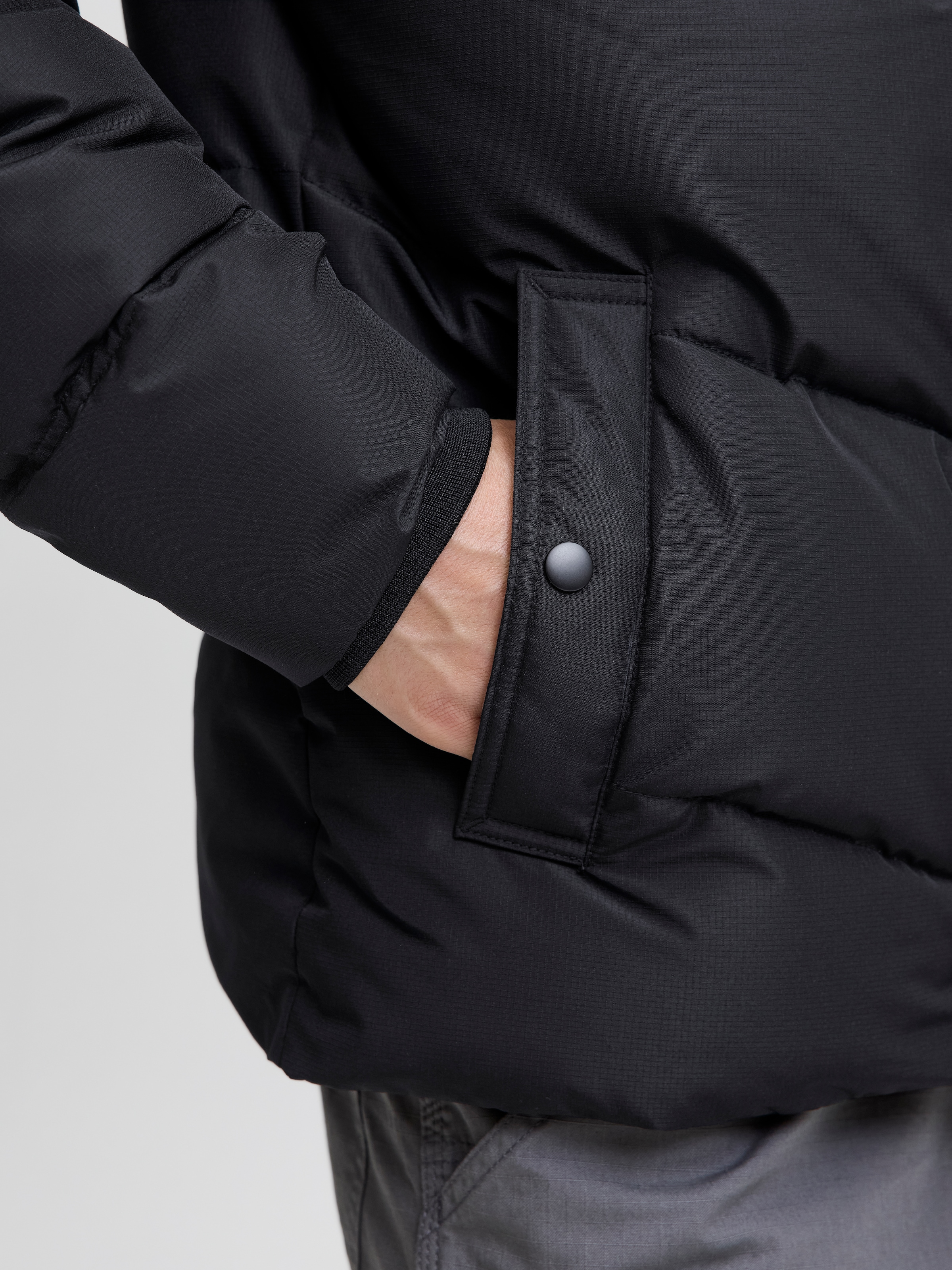 Jack & Jones Veste matelassée »JJMORGAN PUFFER JACKET« mit Kapuze