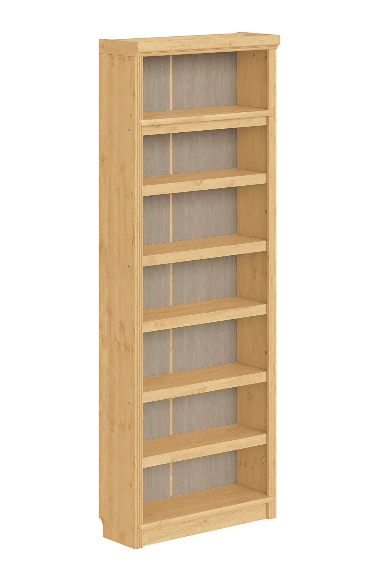 GOODproduct Bibliothek »Soeren 2 Regale á Breite 80 cm, Höhe 220 cm, Tiefe 29 cm« Set, 2 Stk. tlg. 2 Bücherregale - zusammen oder getrennt stellbar