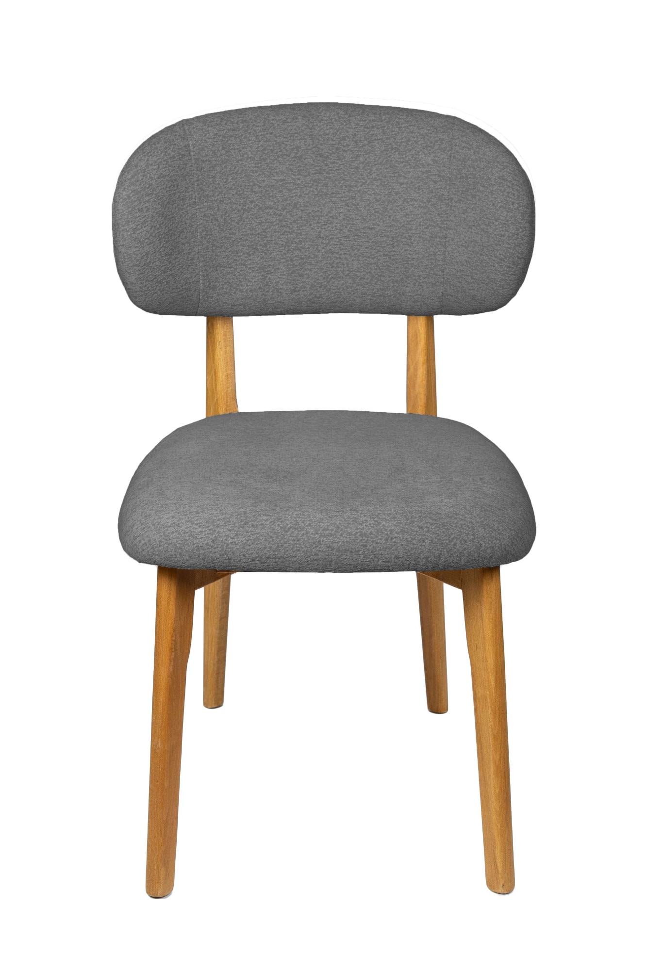 Home affaire Esszimmerstuhl »Nomo Polsterstuhl, Küchenstuhl, 4-Fussstuhl« () 2 Stk.Chenille, Massivholzbeine, Retro