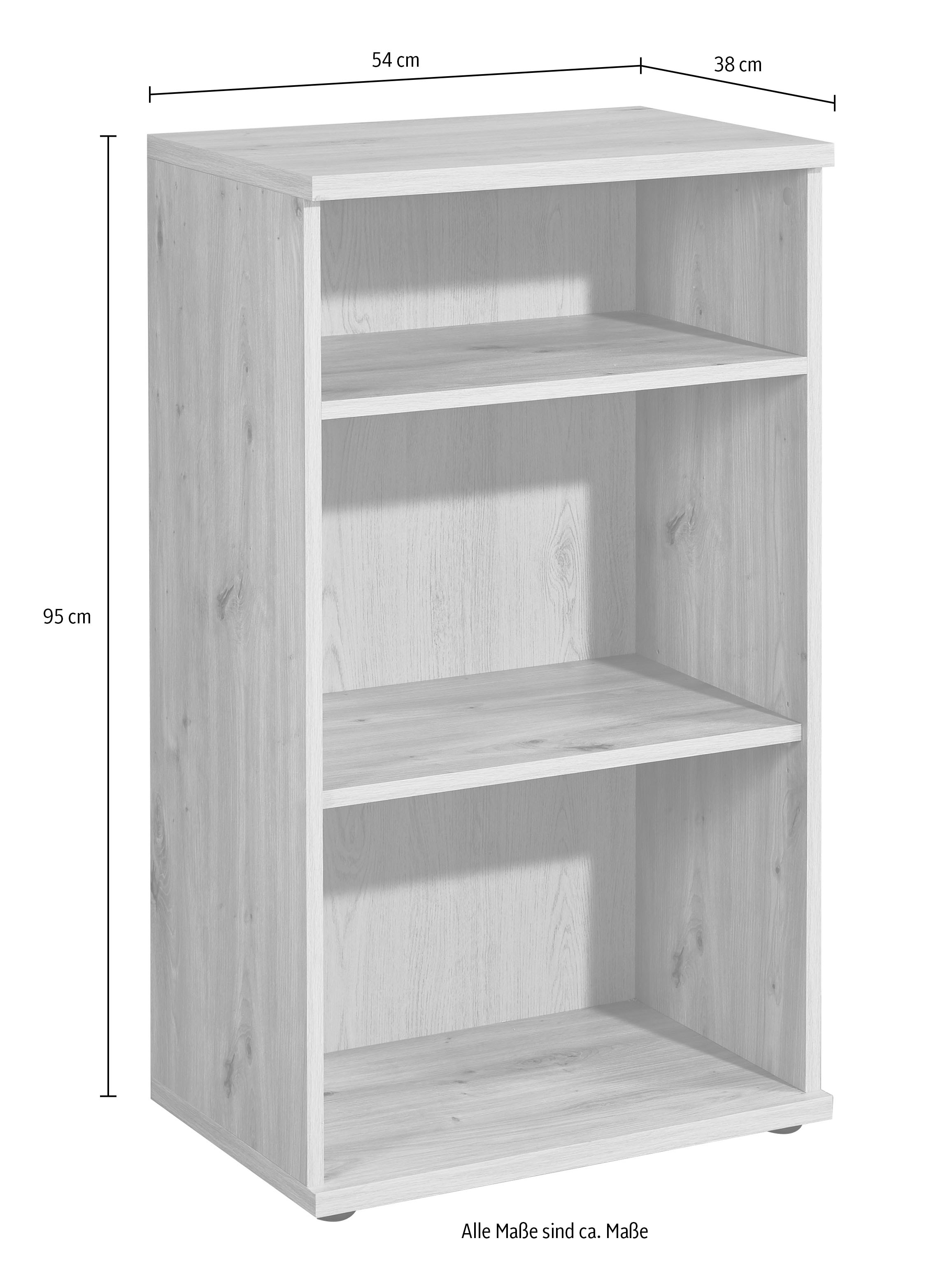 BEGA OFFICE Élément d'étagère »Kanada« 1 cuis tlg. Breite 54cm, Melaminbeschichtung