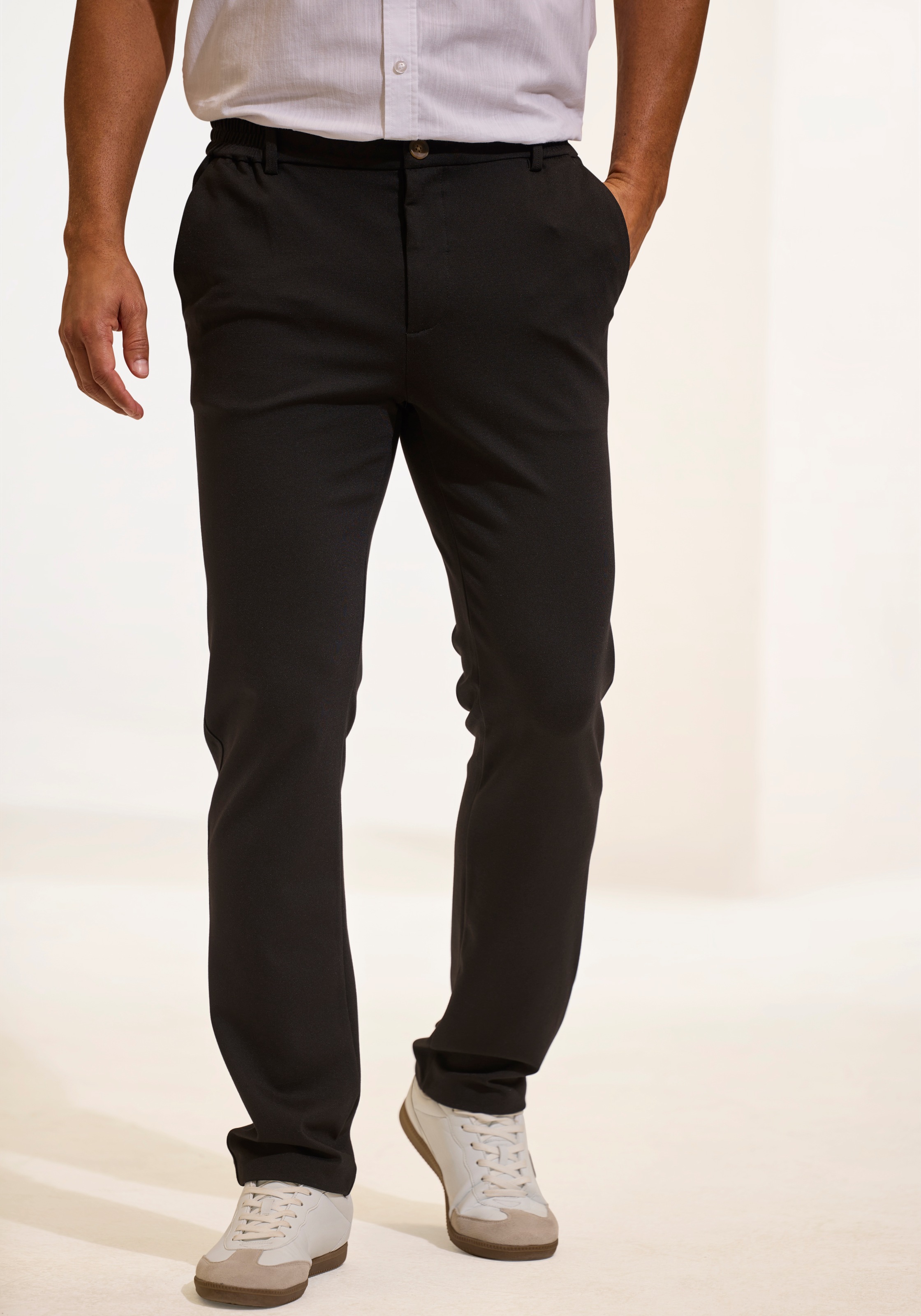 Image of H.I.S Stoffhose ", Dehnbund-Hose mit seitlichem Gummizug, auch in grossen Grössen" Komfortbund - besonders bequem