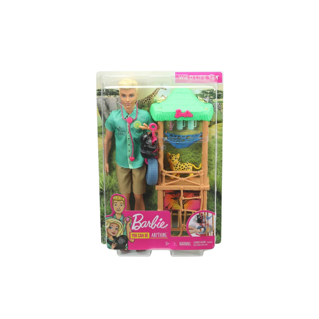 Barbie Spielfigur »Ken Wildtierarzt«, (Set)