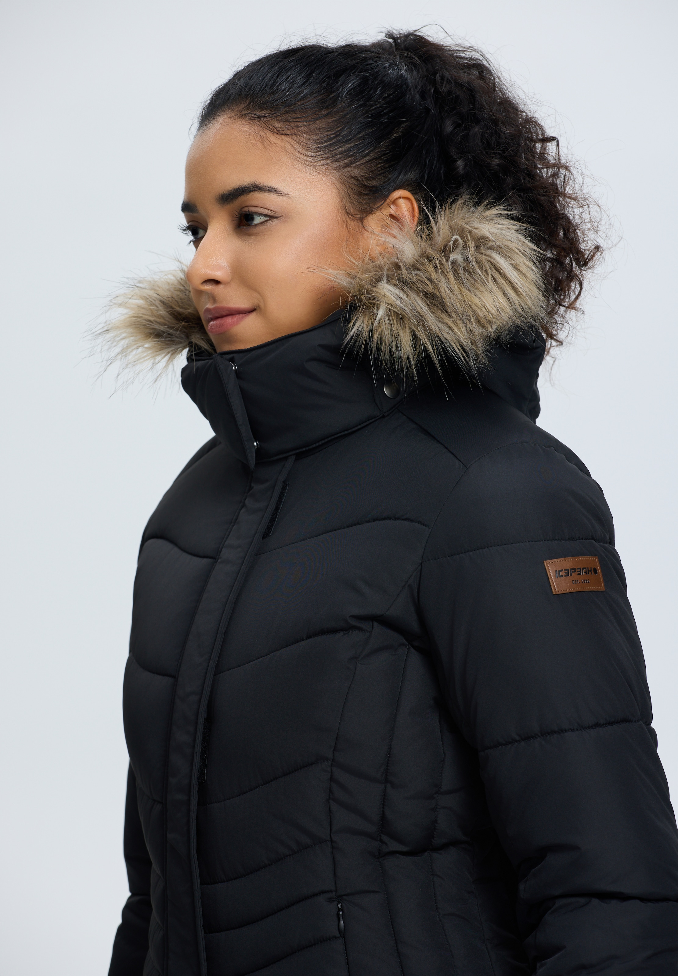 Icepeak Steppmantel »PAIVA«, (1 tlg.)