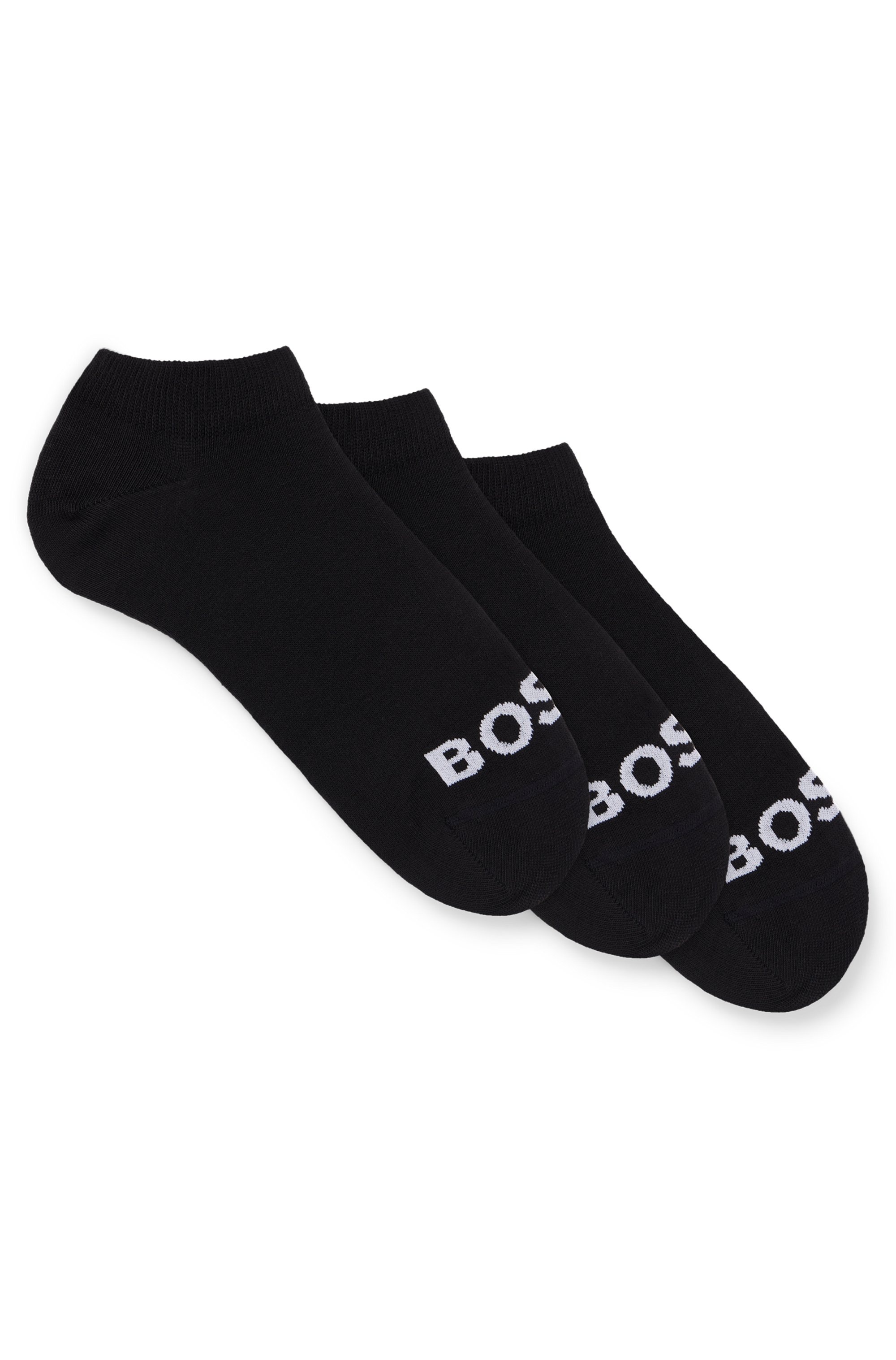BOSS Sneakersocken »3P AS Logo CC W«, (Packung, 3 Paar, 3er), mit BOSS Logoschriftzug