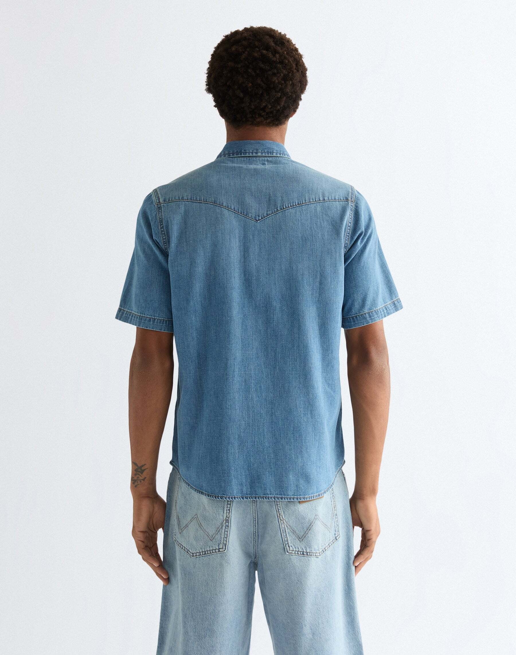 Wrangler Jeanshemd »WRANGLER Jeanshemd Shortsleeve Western«