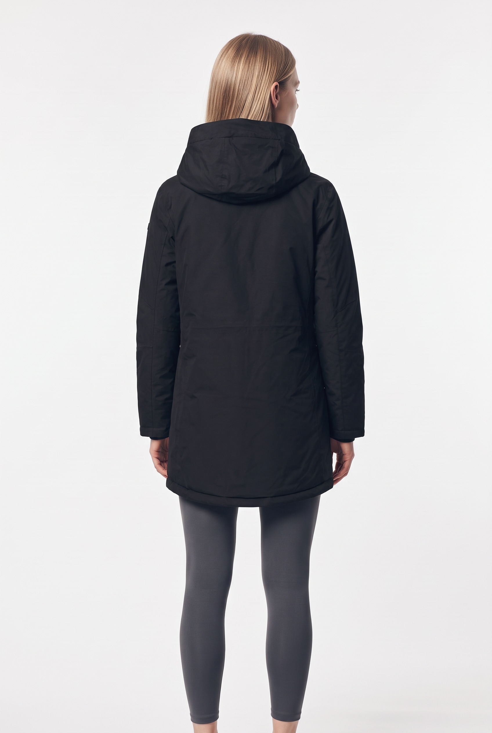 CMP Funktionsmantel »WOMAN PARKA FIX HOOD« auch in grossen Grössen, mit fester Kapuze, aus Nylon