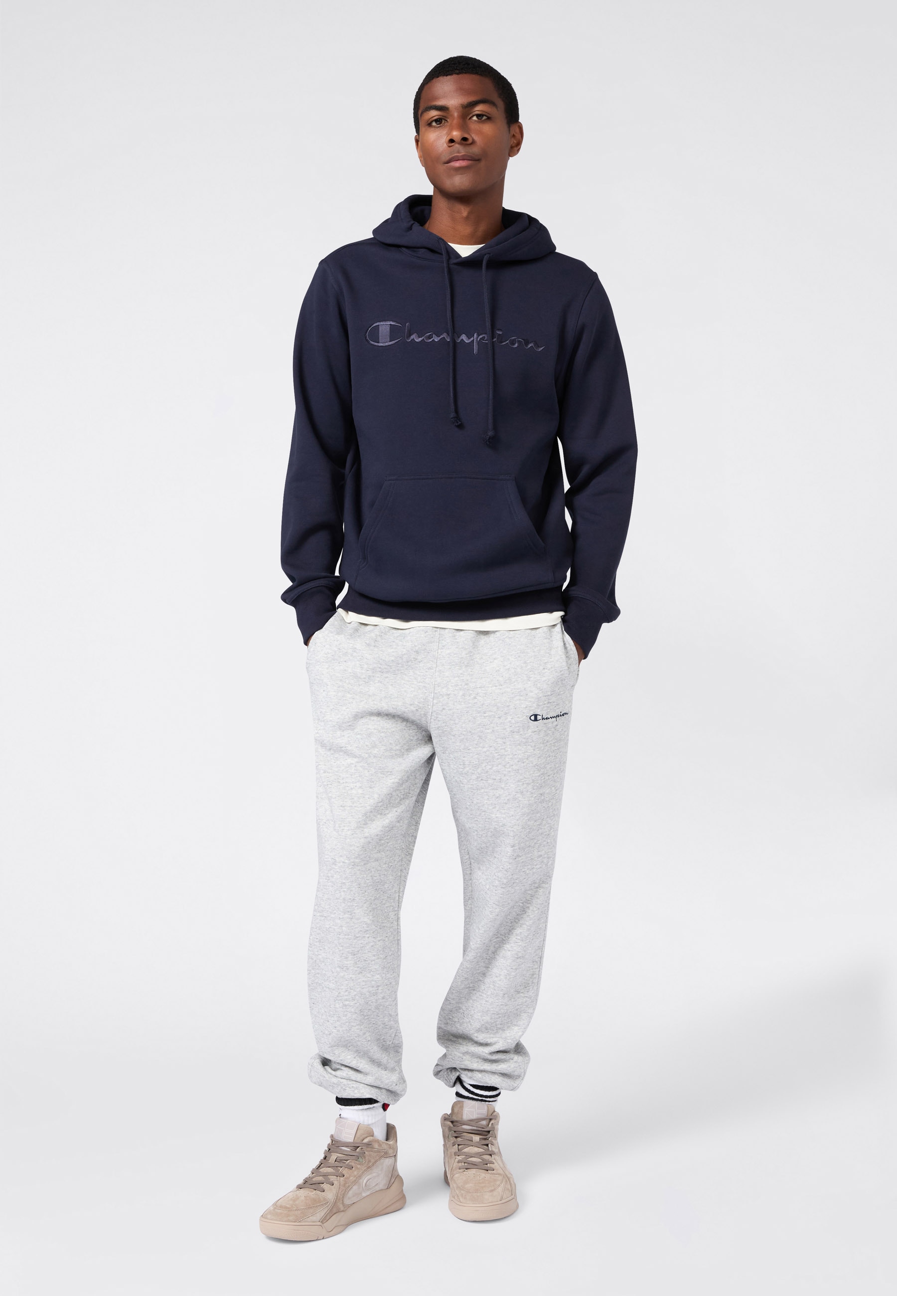 Champion Jogginghose »ICONS Fleece Elastic Cuff Pants«  sportlicher Stil, für sportliche Aktivitäten und Freizeit