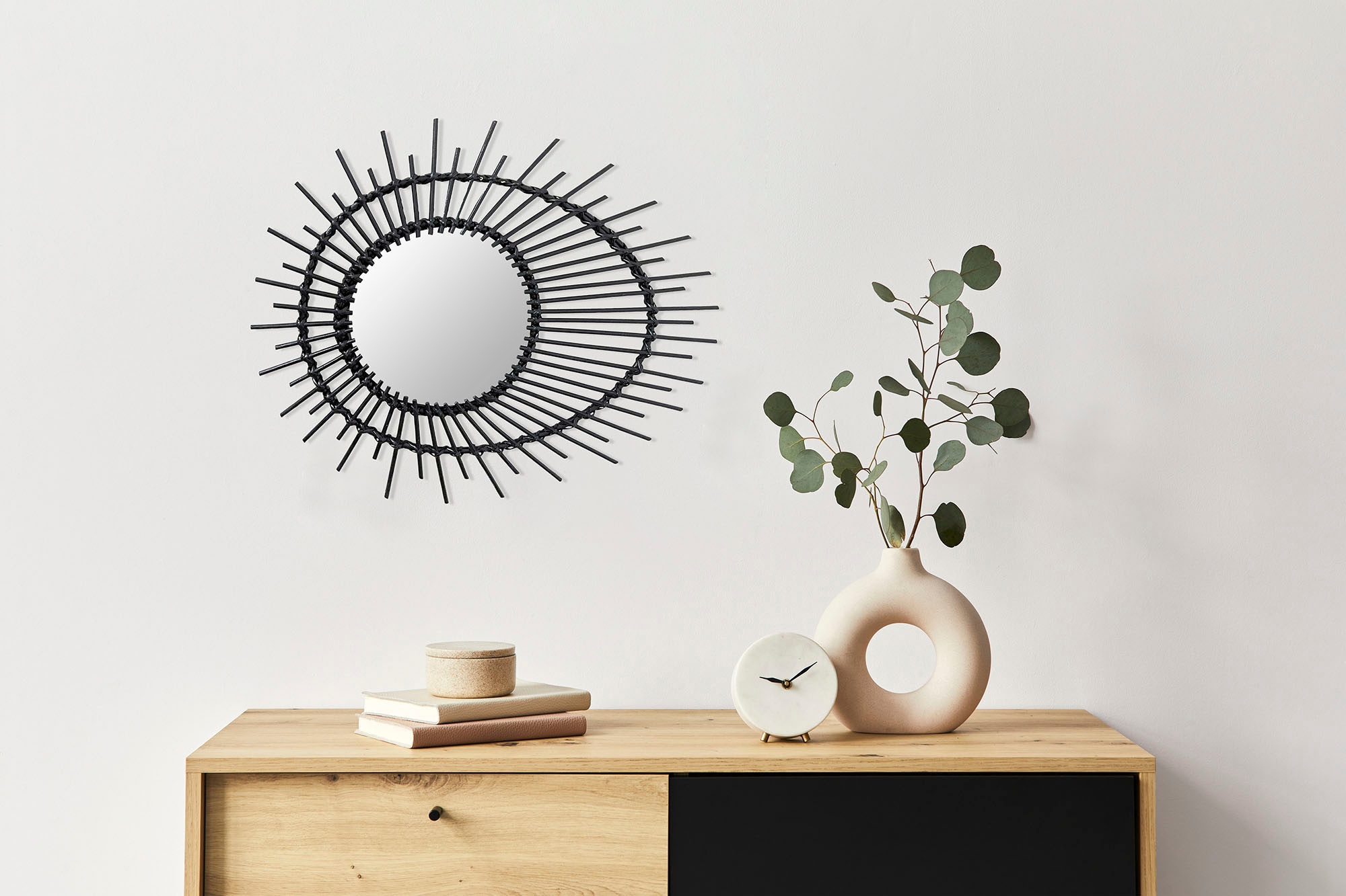 Image of Kayoom Wandspiegel "Rattan Spiegel Aina 125"
