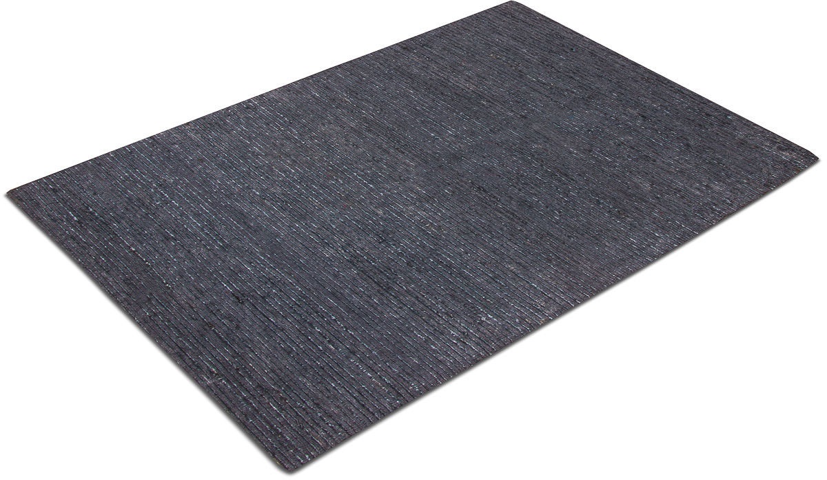 Image of morgenland Teppich »Kurzflor Teppich handgetuftet blau«, rechteckig, 8 mm Höhe, Viskose bei Ackermann Versand Schweiz