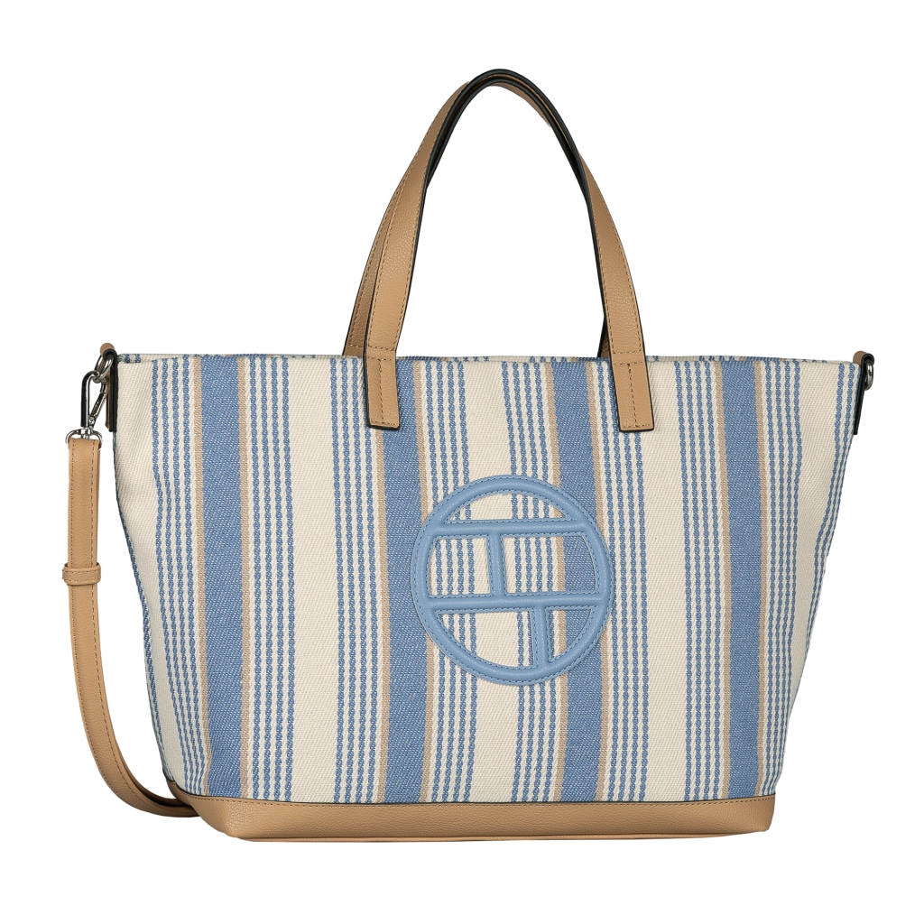 Image of TOM TAILOR Shopper "Gilda" Damen Umhängetasche, Tragetasche mit grossem Tom-Tailor-Logo