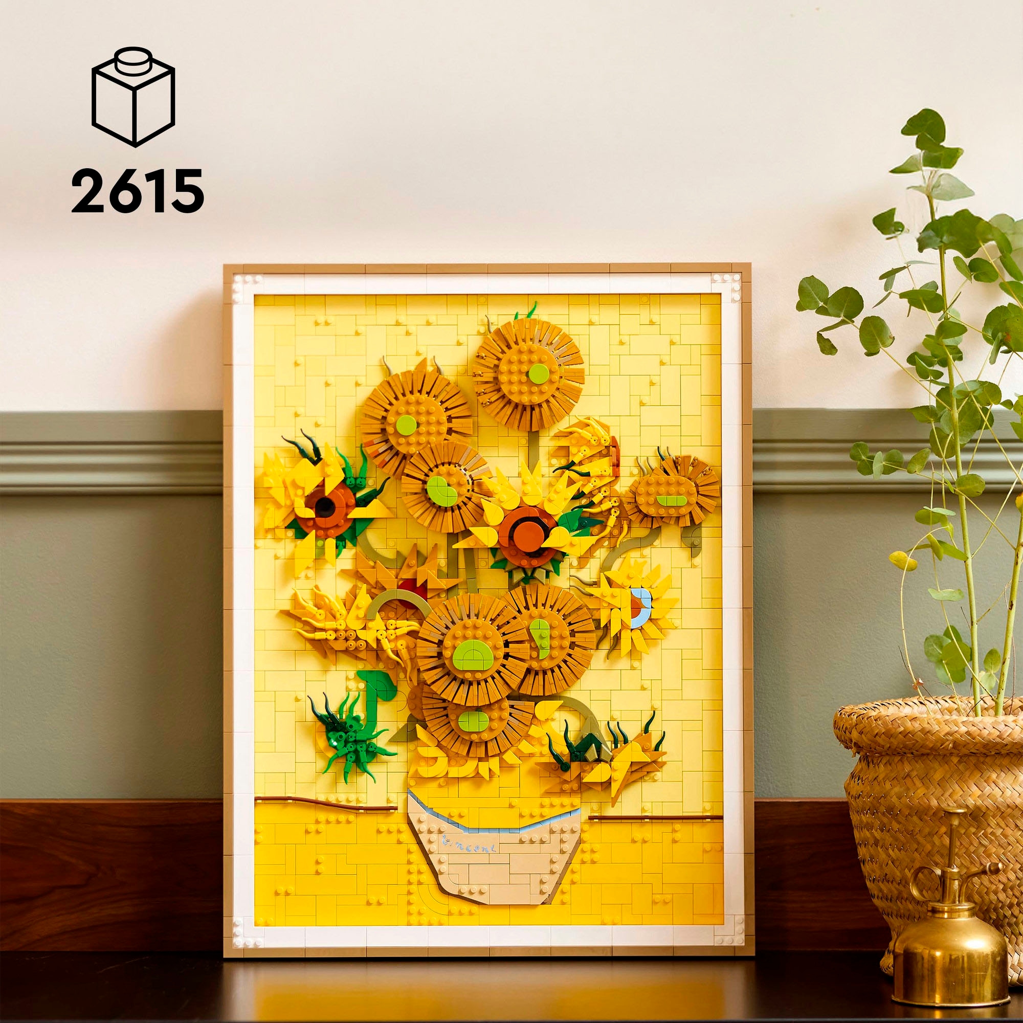 LEGO® Konstruktionsspielsteine »Vincent van Gogh – Sonnenblumen (31215), LEGO ART« Made in Europe