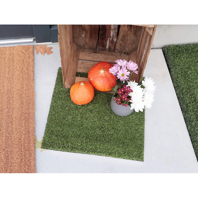 Primaflor-Ideen in Textil Platzset, (Set, 2 St.), Deko-Matte in Gras-Optik,  Grösse 100x100 cm acheter confortablement