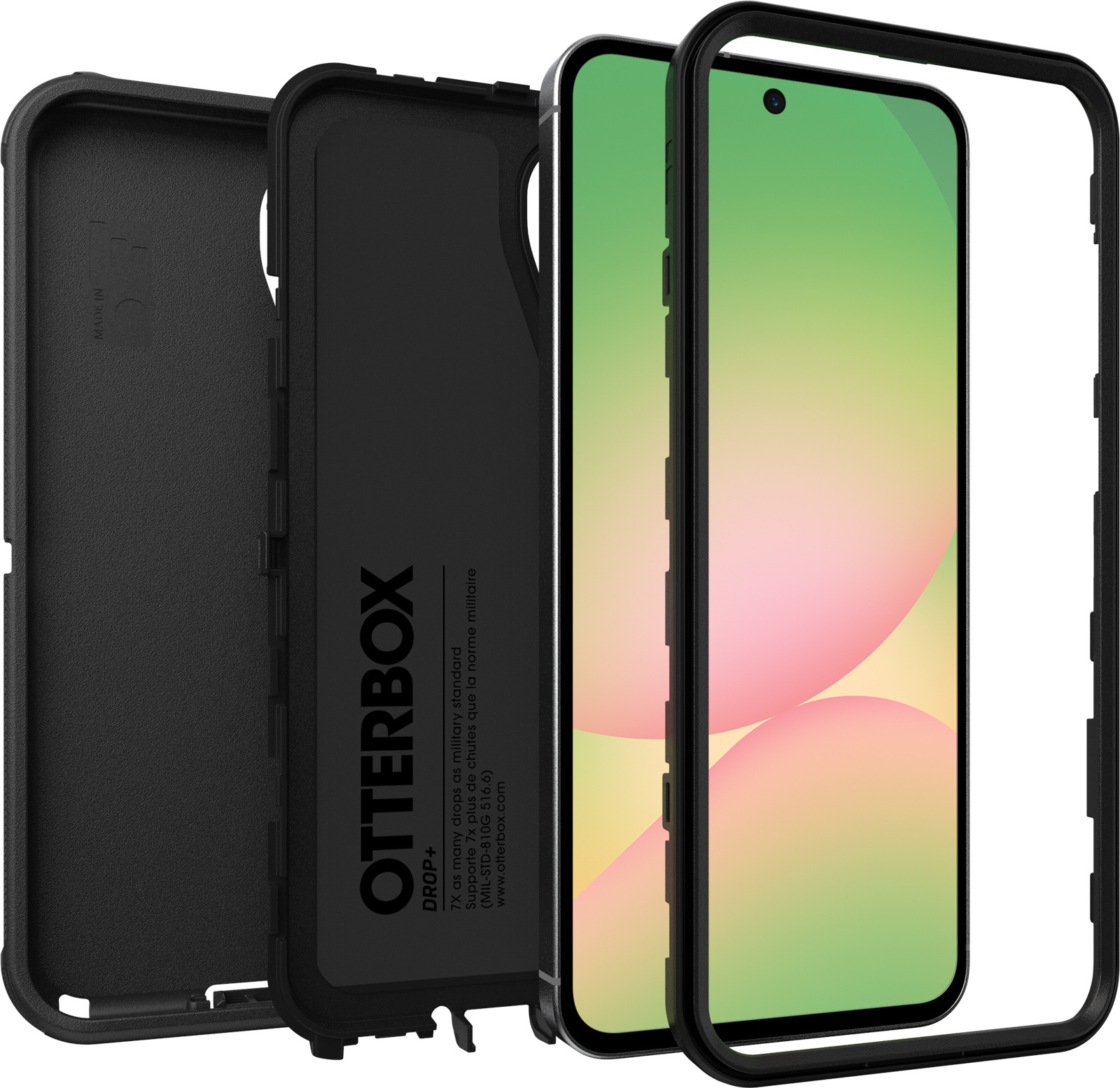 Otterbox Handyhülle »Defender Series für Galaxy A56 5G« Samsung Galaxy A56 5G Backcover, Schutzhülle, Handyschutzhülle, Case, Schutzcase, stossfest