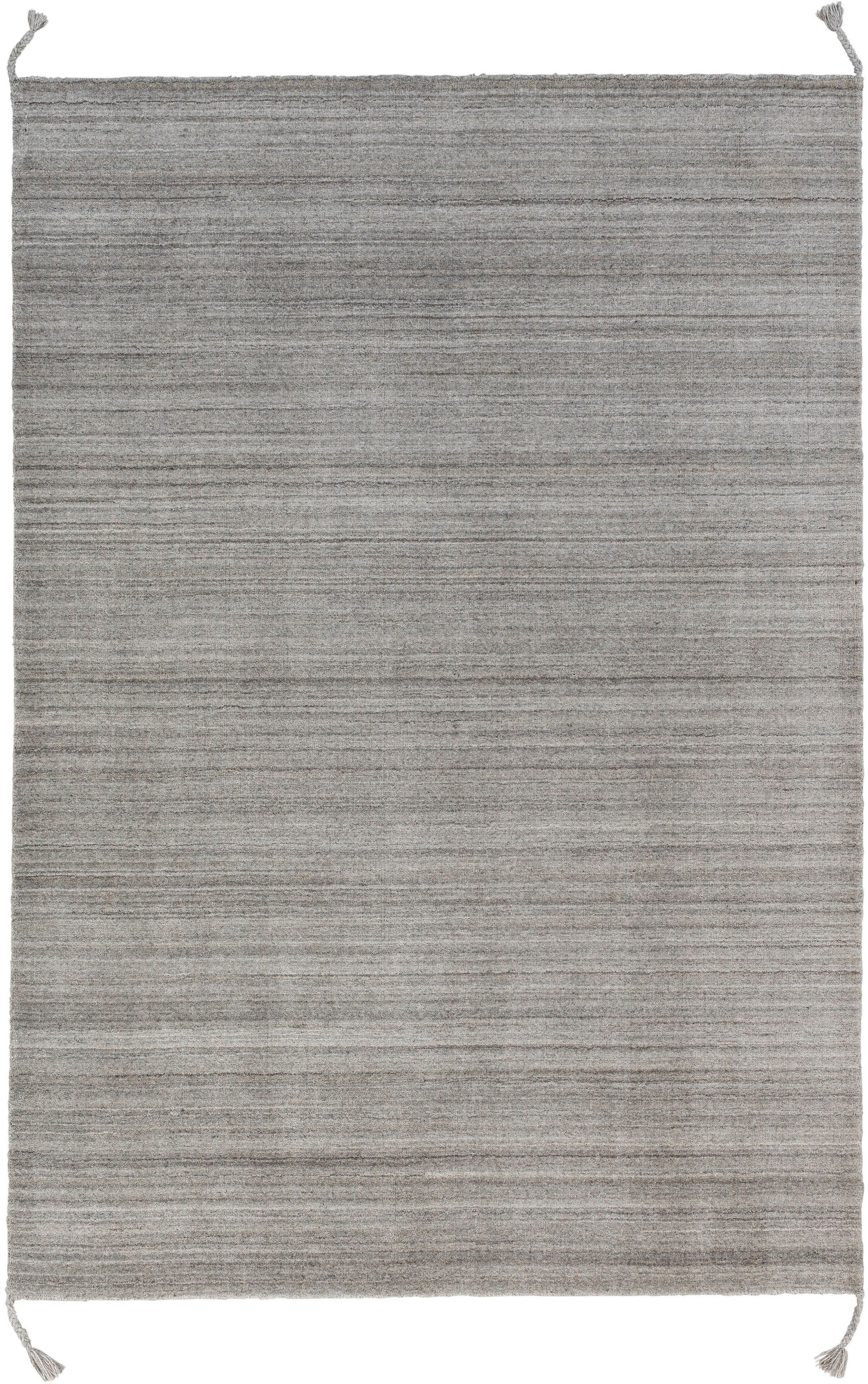 SCHÖNER WOHNEN-Kollektion Teppich »Alura«, rechteckig, 8 mm Höhe, Hochwertiger Viskoseanteil, Wohnzimmer