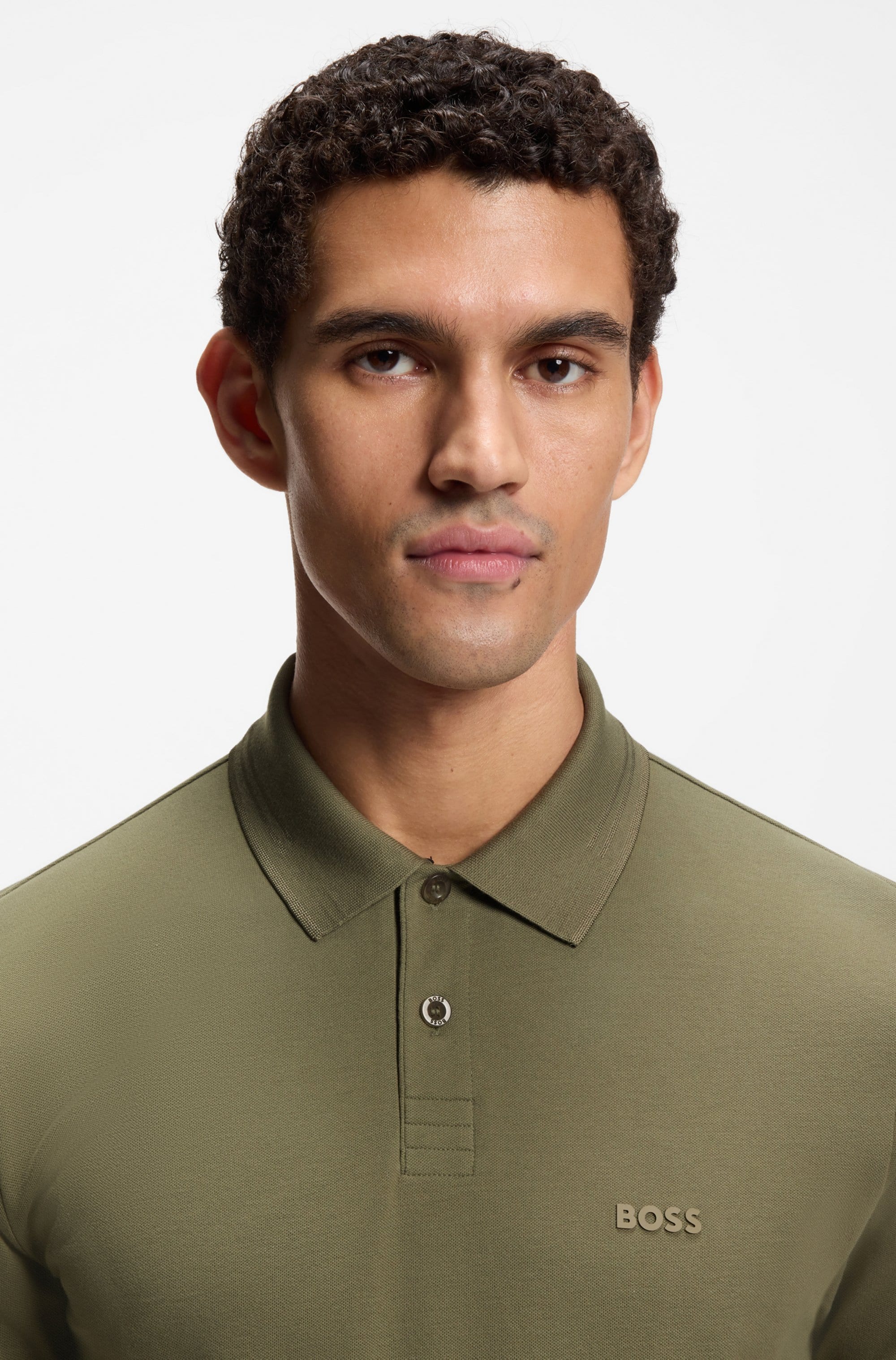 BOSS GREEN Polo »Paul« mit Polokragen