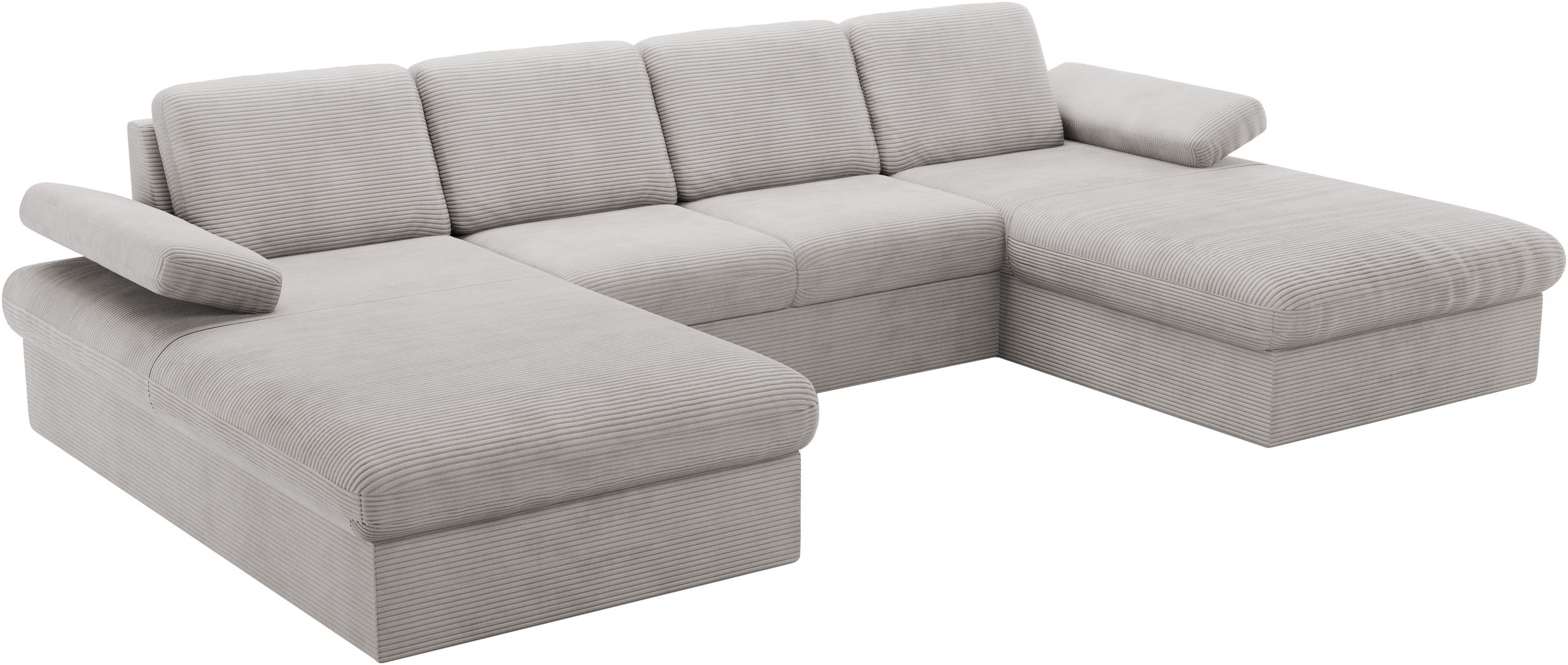 sit&more Wohnlandschaft »Moreno«, mit Armteilverstellung,wahlweise mit Bettfunktion