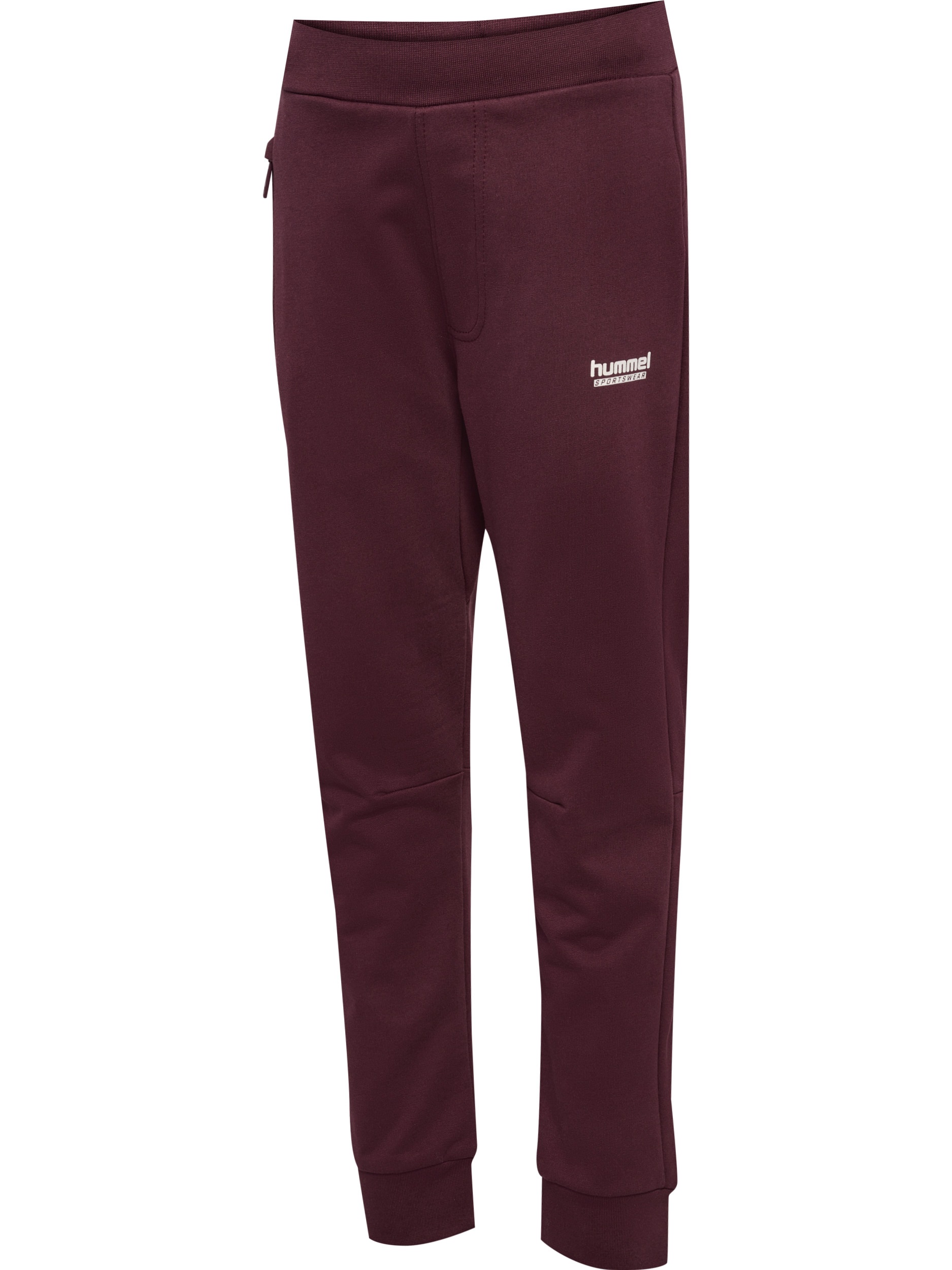 hummel Jogginghose »hmlJR REGULAR ADJ WAIST PANTS«  mit Seitentaschen mit Reissverschlüssen, aus weichem Sweatstoff
