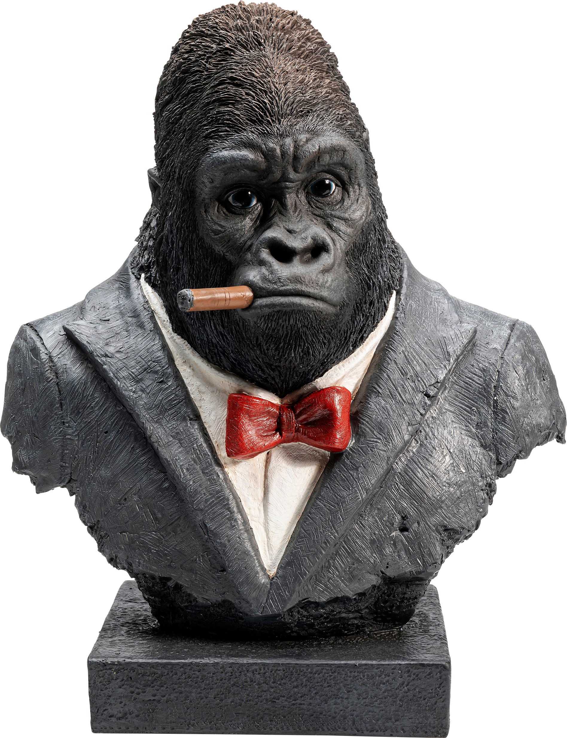 Kare Design Dekoobjekt »Smoking Gorilla 48cm«