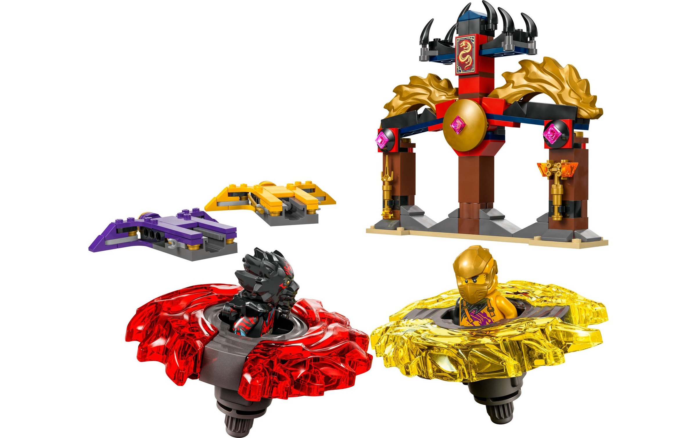 LEGO® Spielbausteine »Ninjago Drachen-Spinjitzu Battle Pack 71826«, (186 St.)