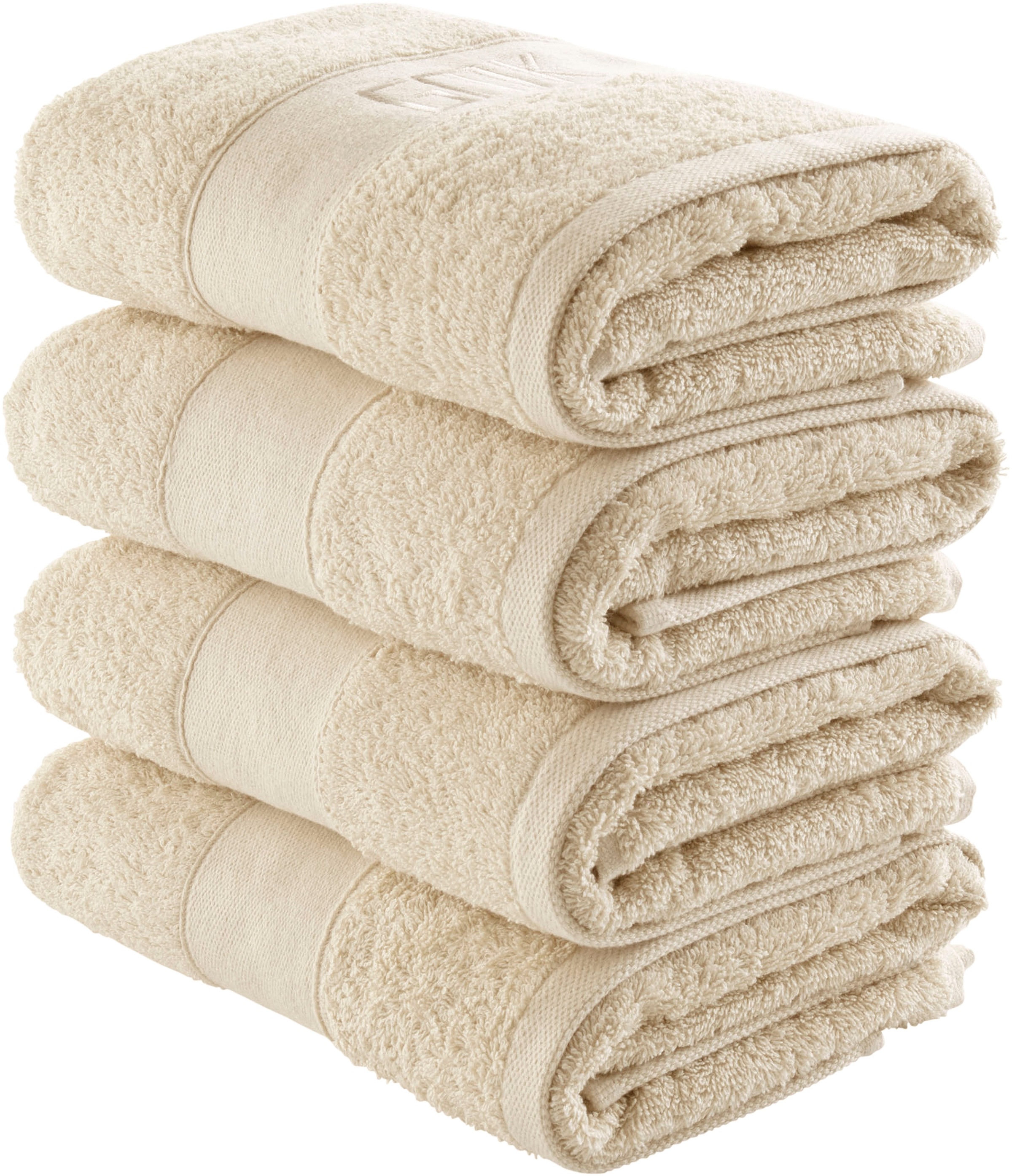 Image of Guido Maria Kretschmer Home&Living Handtücher »Leonie«, (4 St.), Set mit Logostickerei bei Ackermann Versand Schweiz